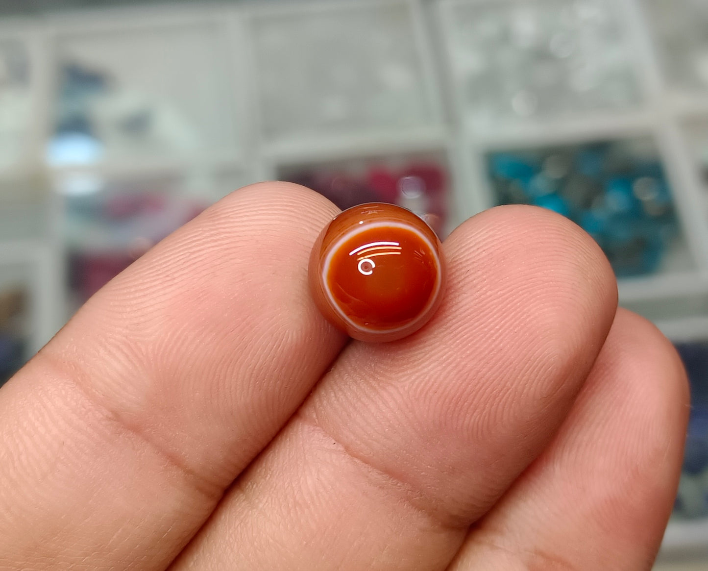Eye Aqeeq Stone