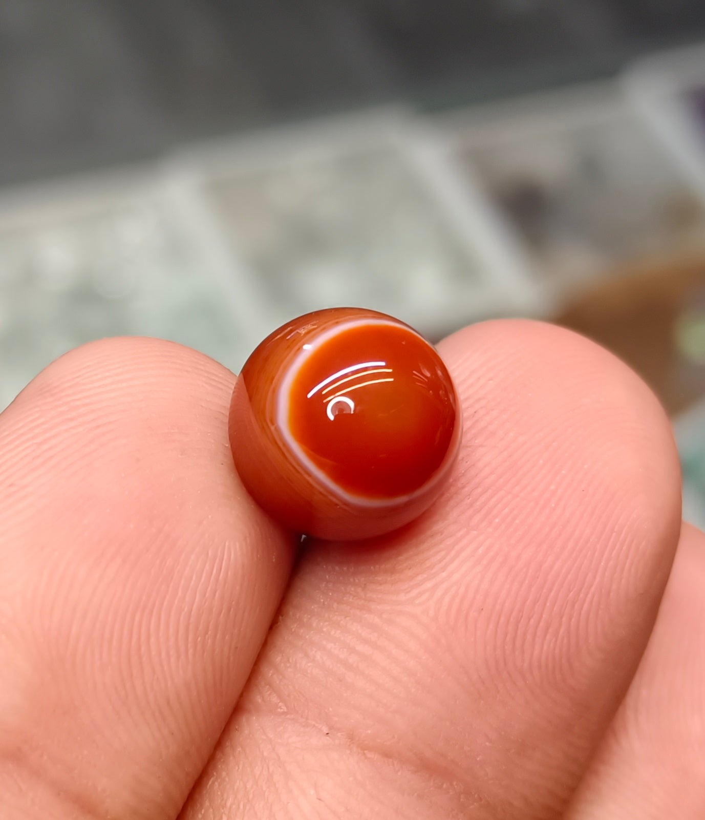 Eye Aqeeq Stone