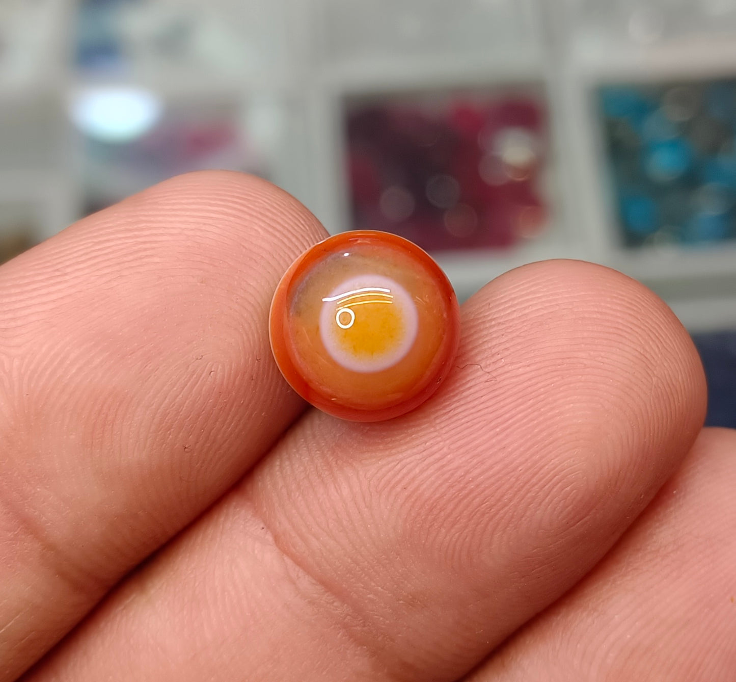 Eye Aqeeq Stone