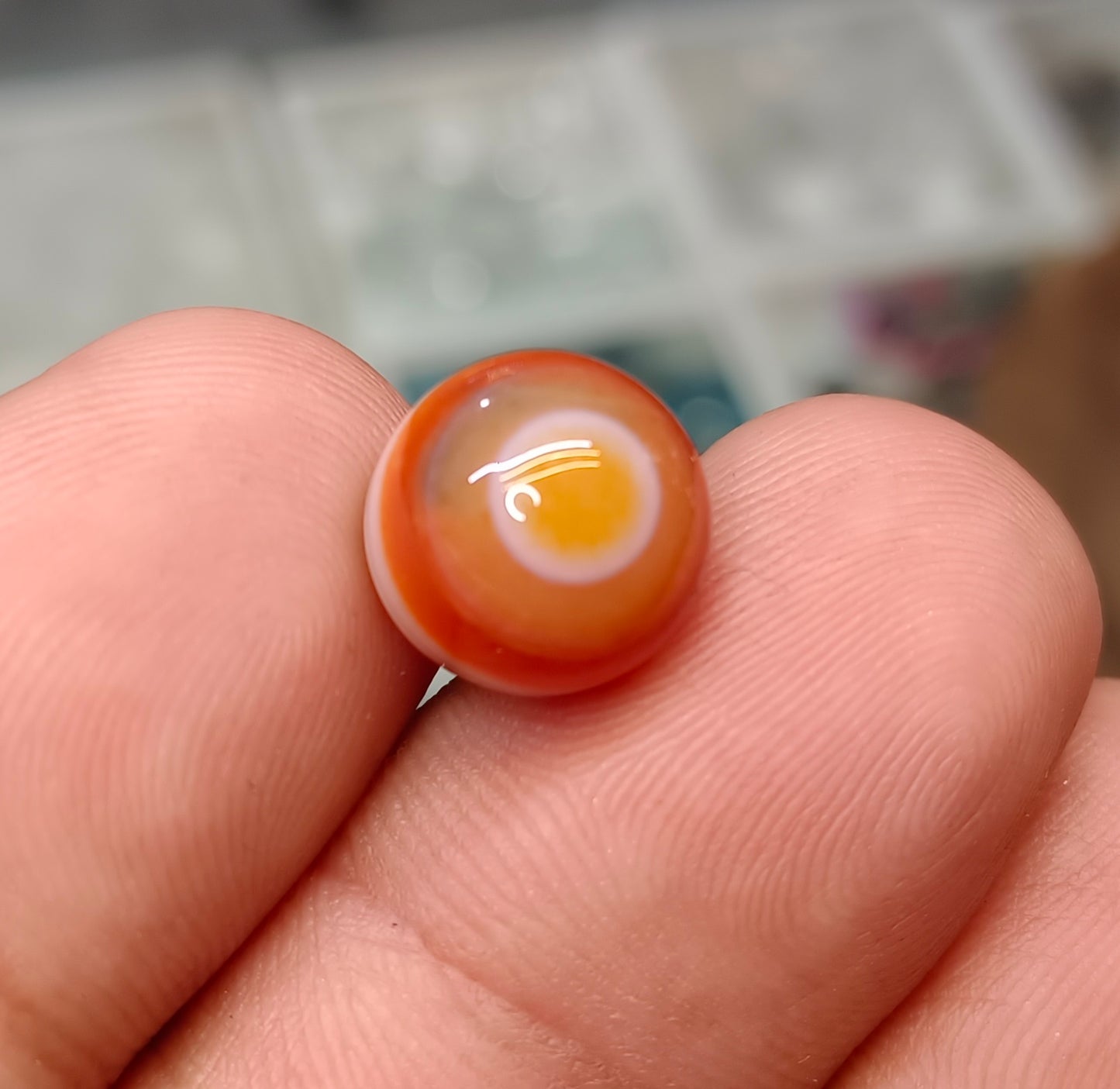 Eye Aqeeq Stone
