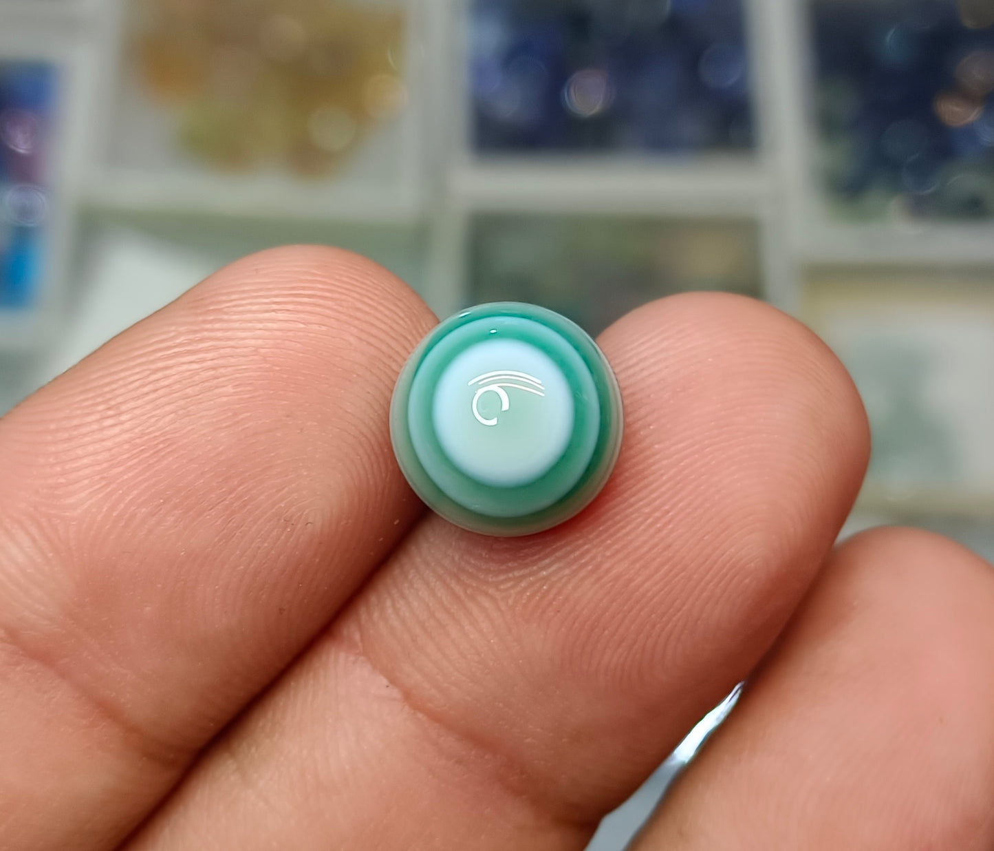 Eye Aqeeq Stone