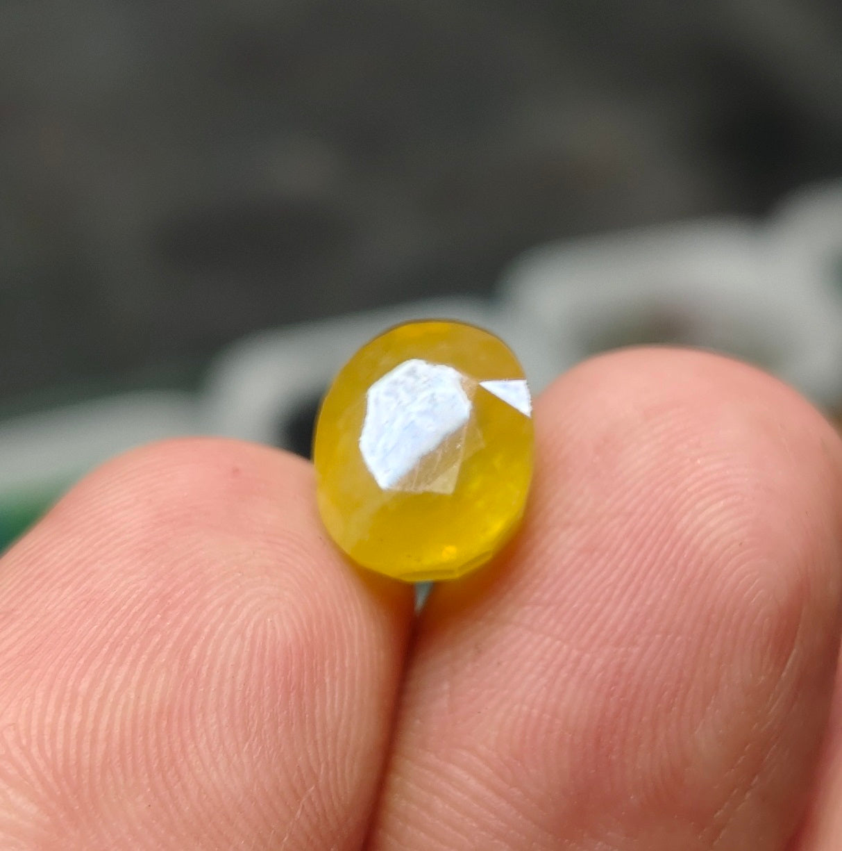 Natural Yellow Sapphire (Pukhraj)