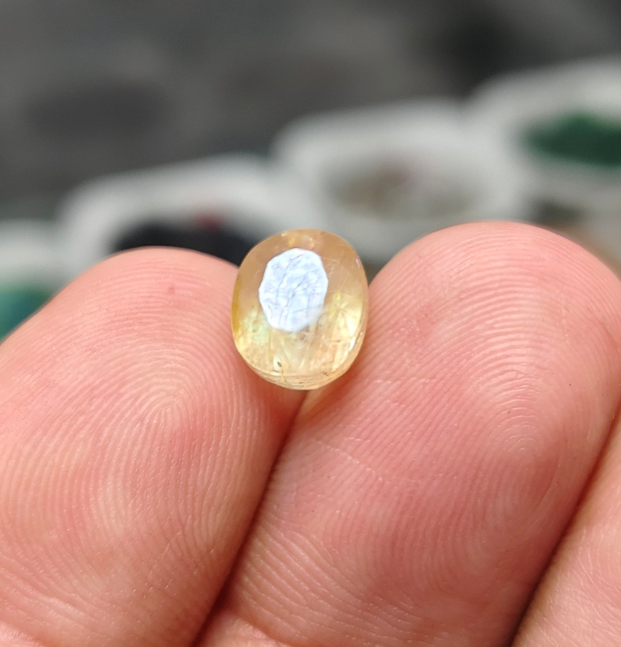 Natural Yellow Sapphire (Pukhraj)