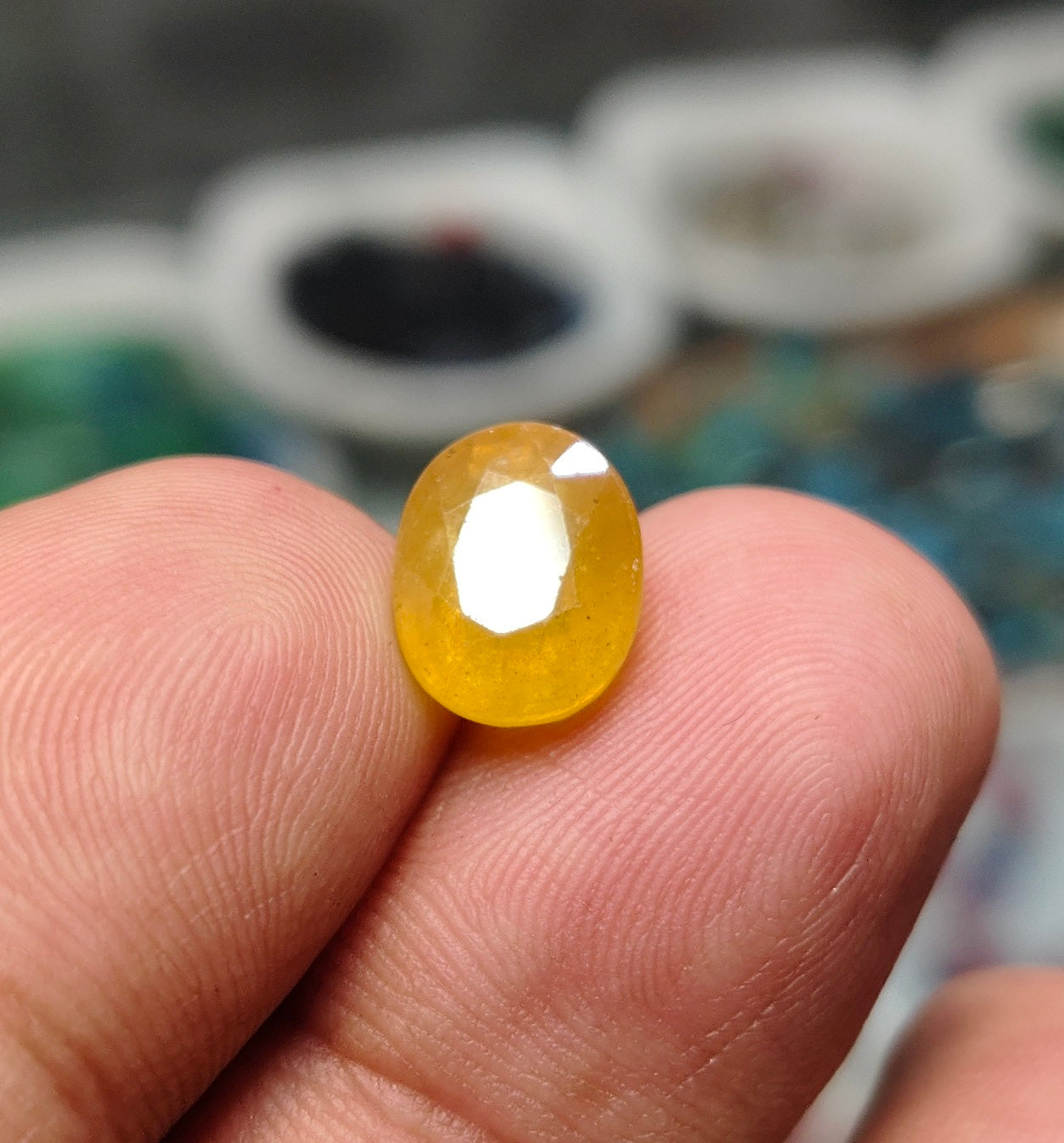 Natural Yellow Sapphire (Pukhraj)