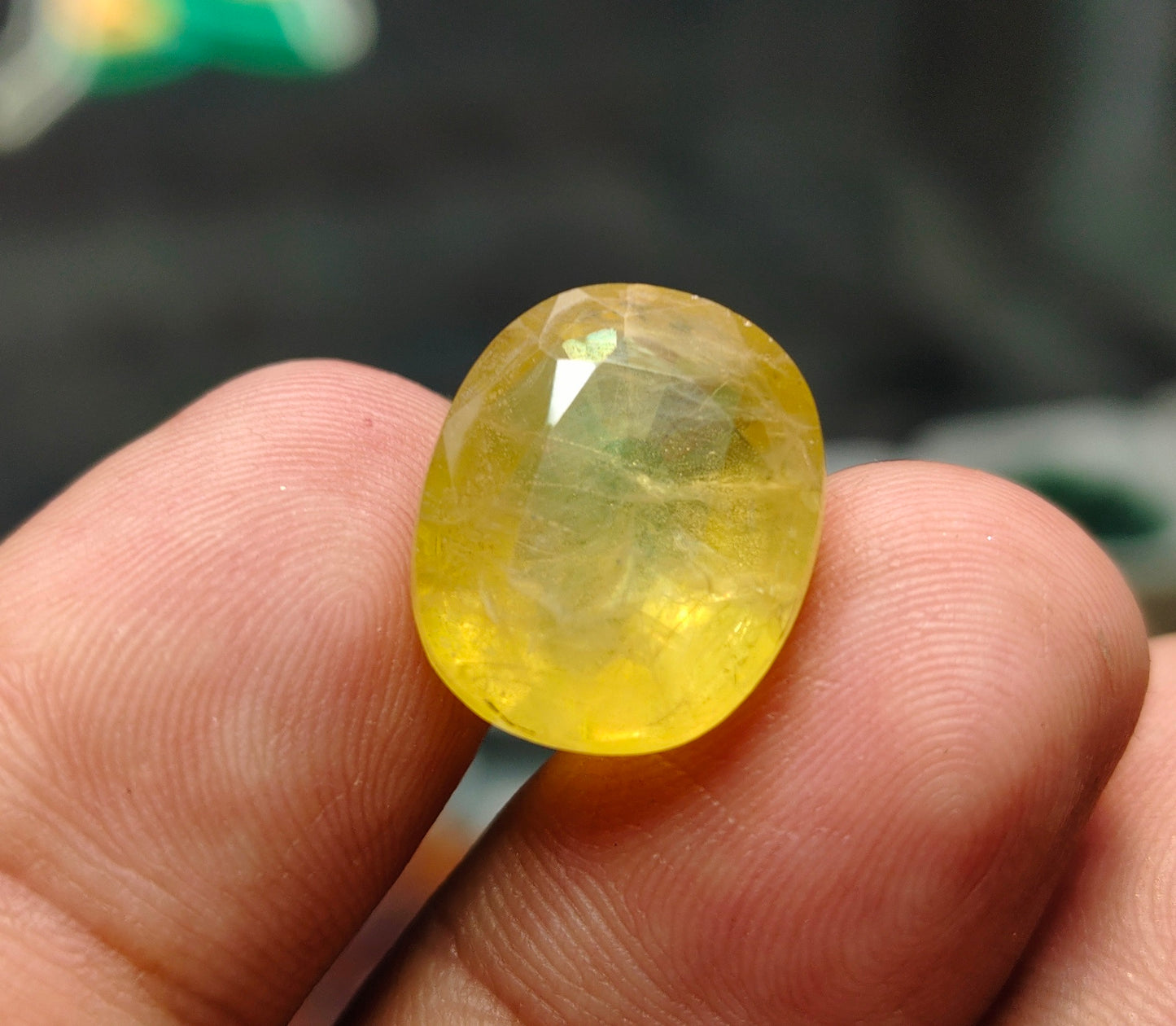 Natural Yellow Sapphire (Pukhraj)