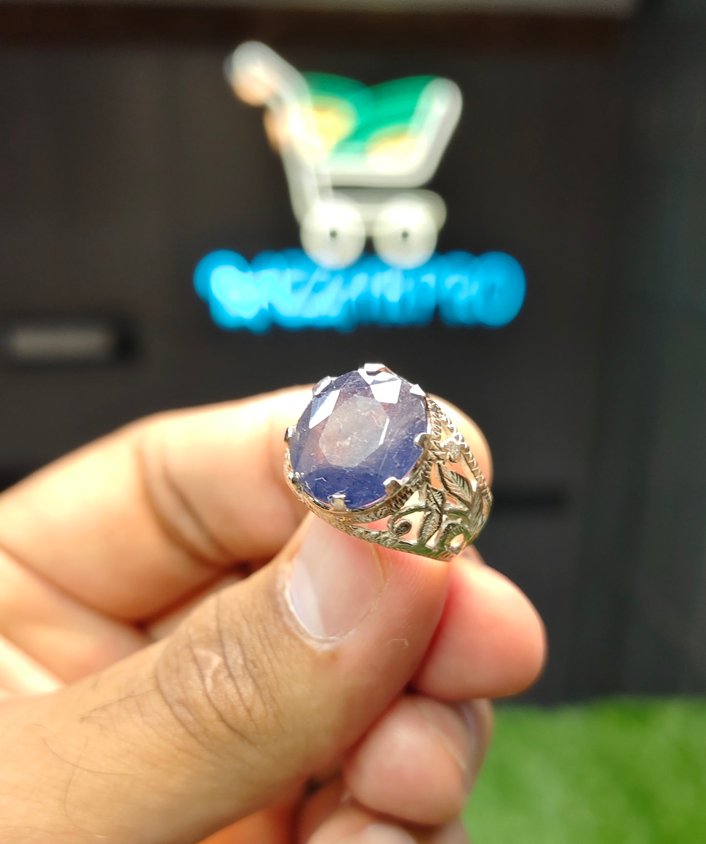 Natural Nelam Ring