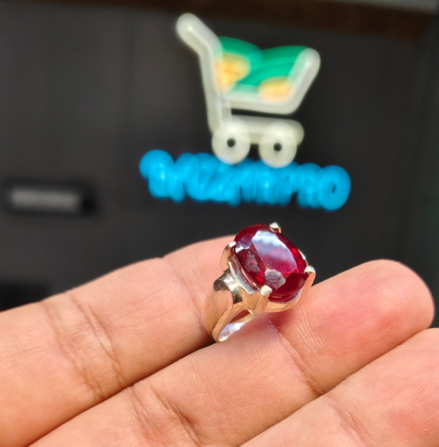 Natural Nisha Puri Feroza Ring For Men