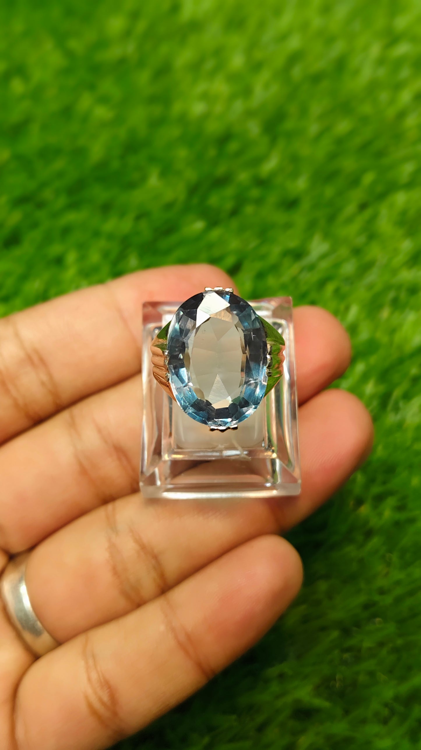 Blue Topaz Ring