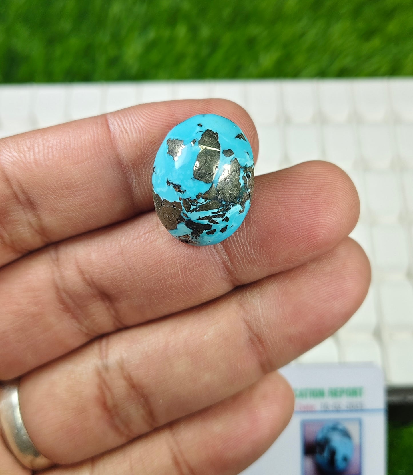 Nesha Puri Feroza With Lab Certificate