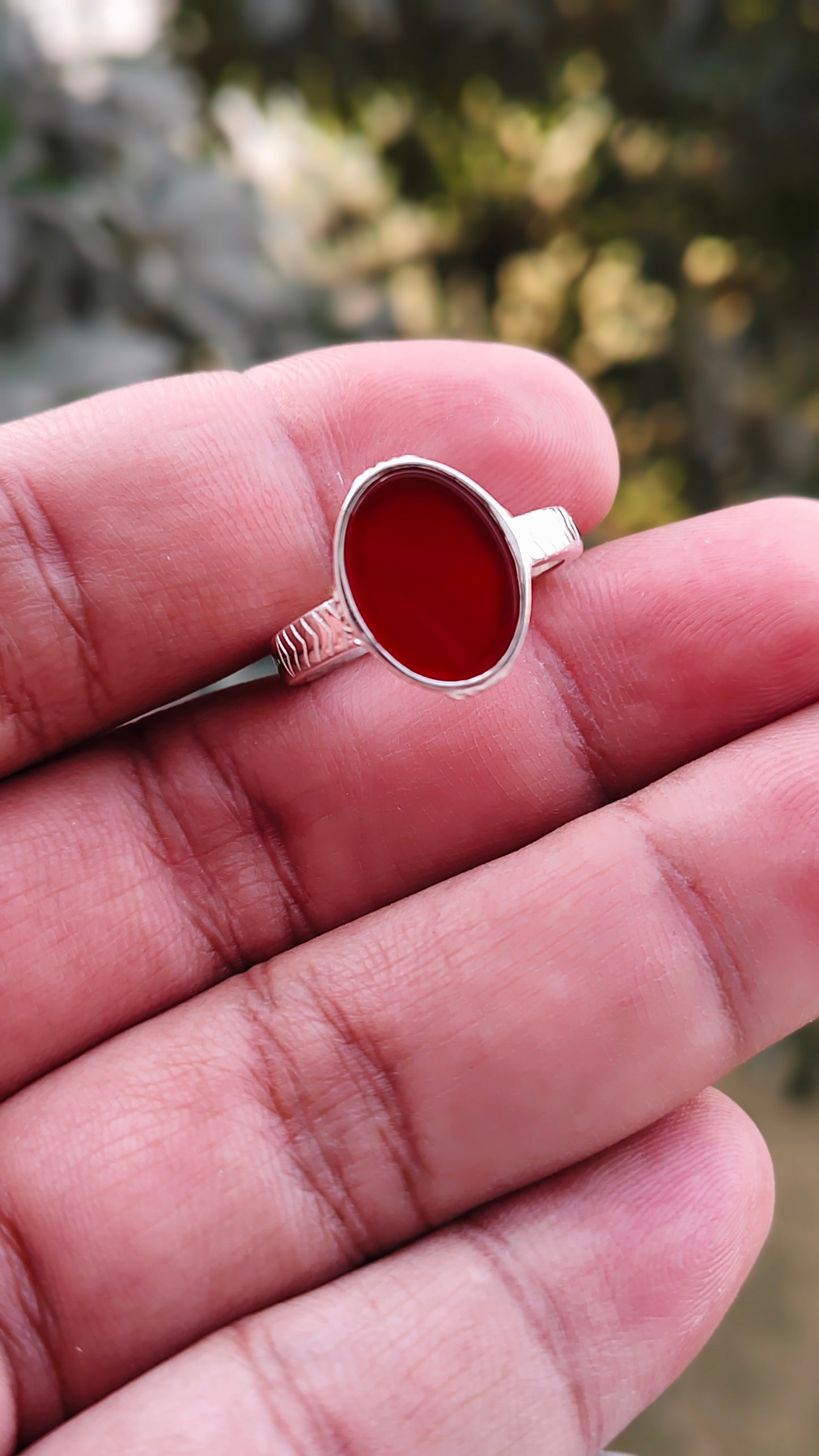 Yamni Aqeeq Turkish Ring