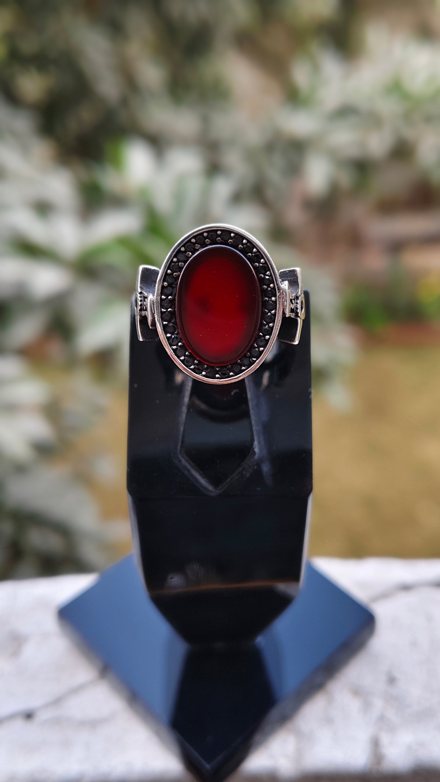Yamni Aqeeq Turkish Ring