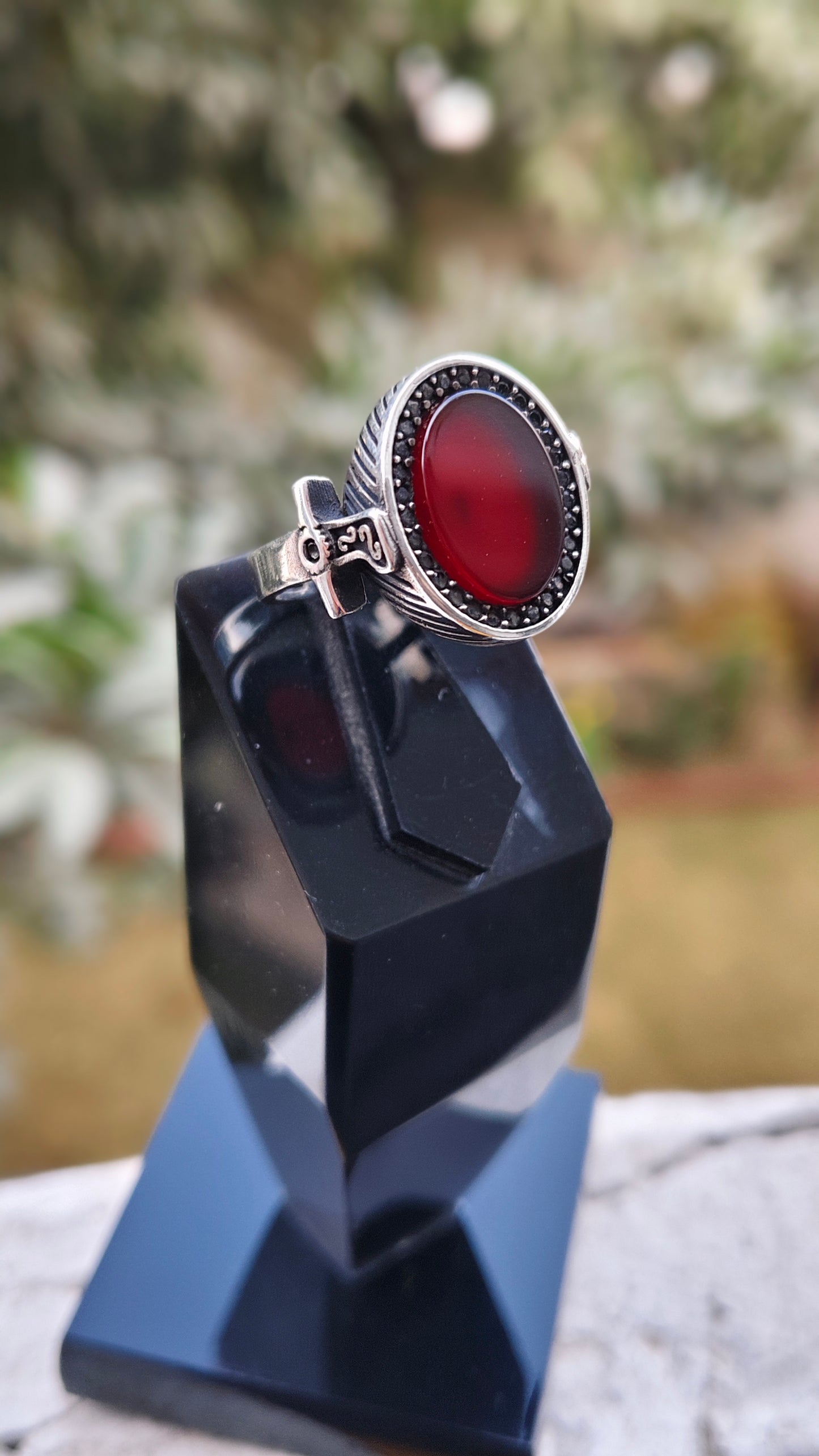 Yamni Aqeeq Turkish Ring
