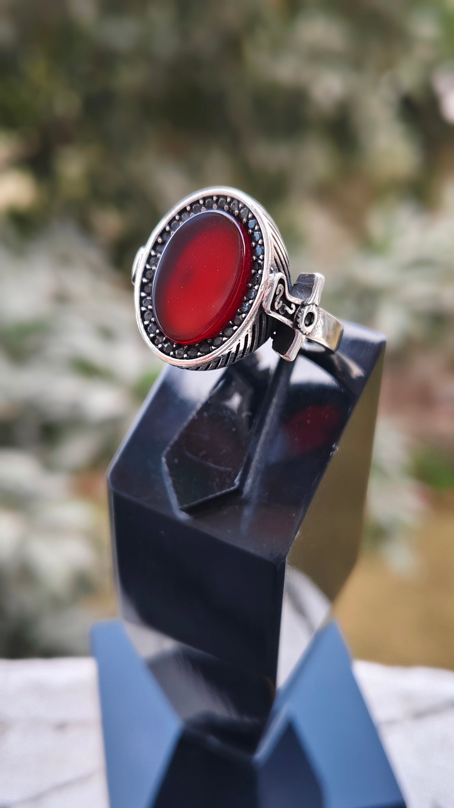 Yamni Aqeeq Turkish Ring