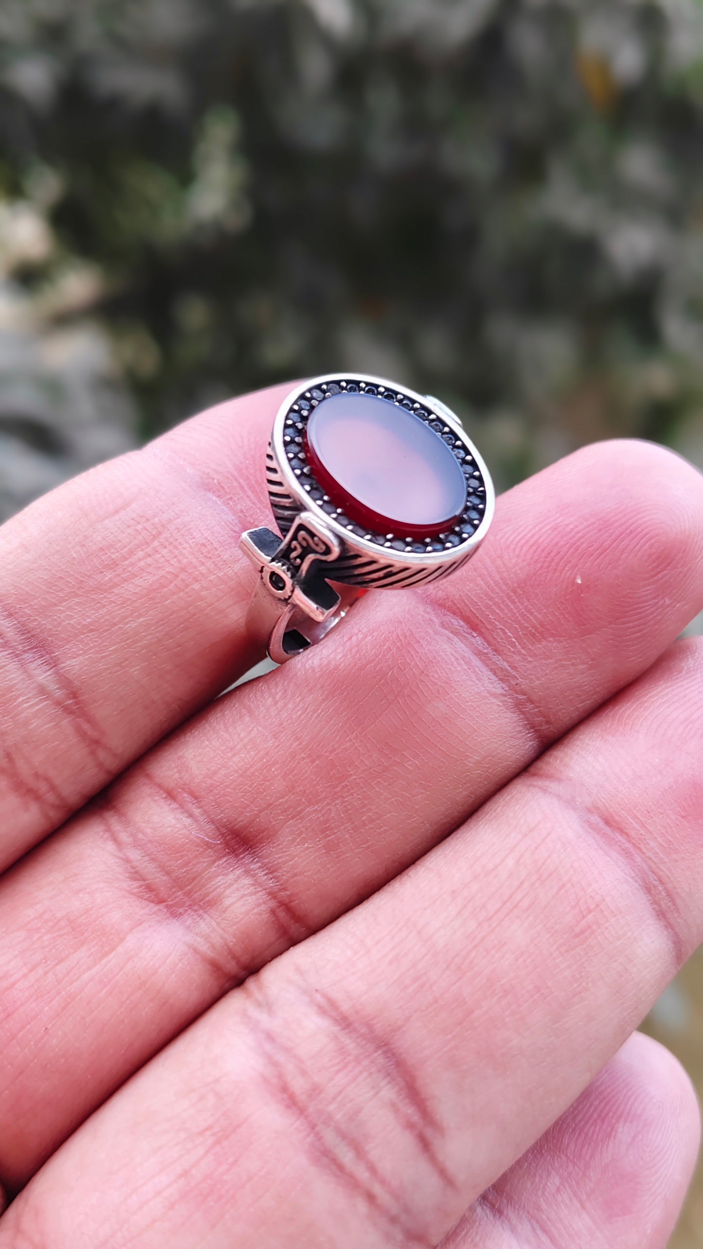Yamni Aqeeq Turkish Ring