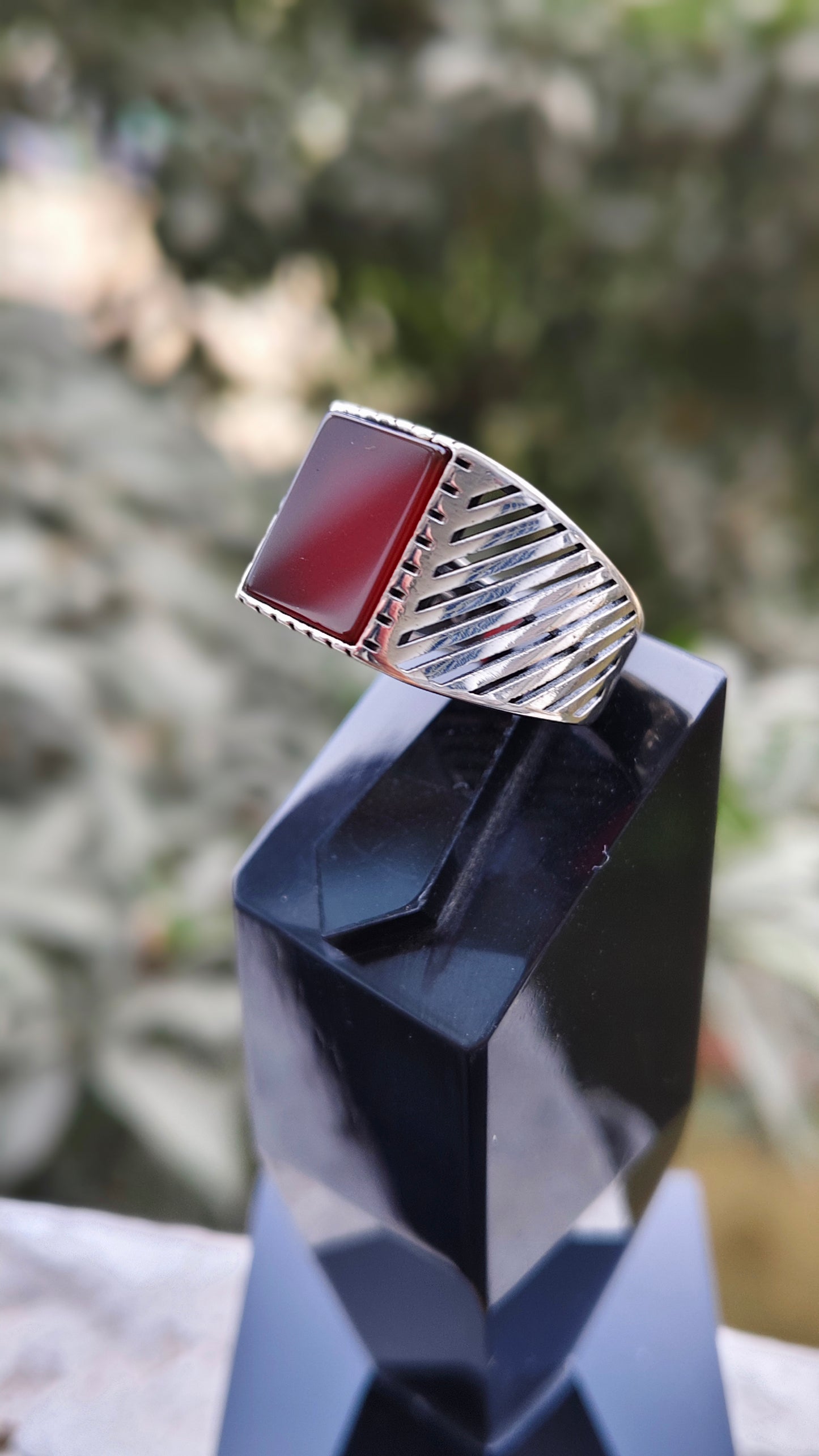 Yamni Aqeeq Turkish Ring