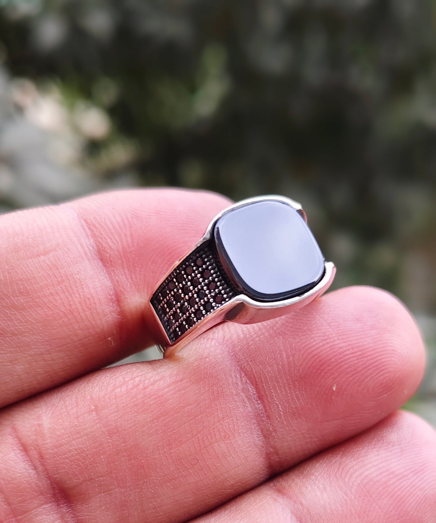 Yamni Aqeeq Turkish Ring