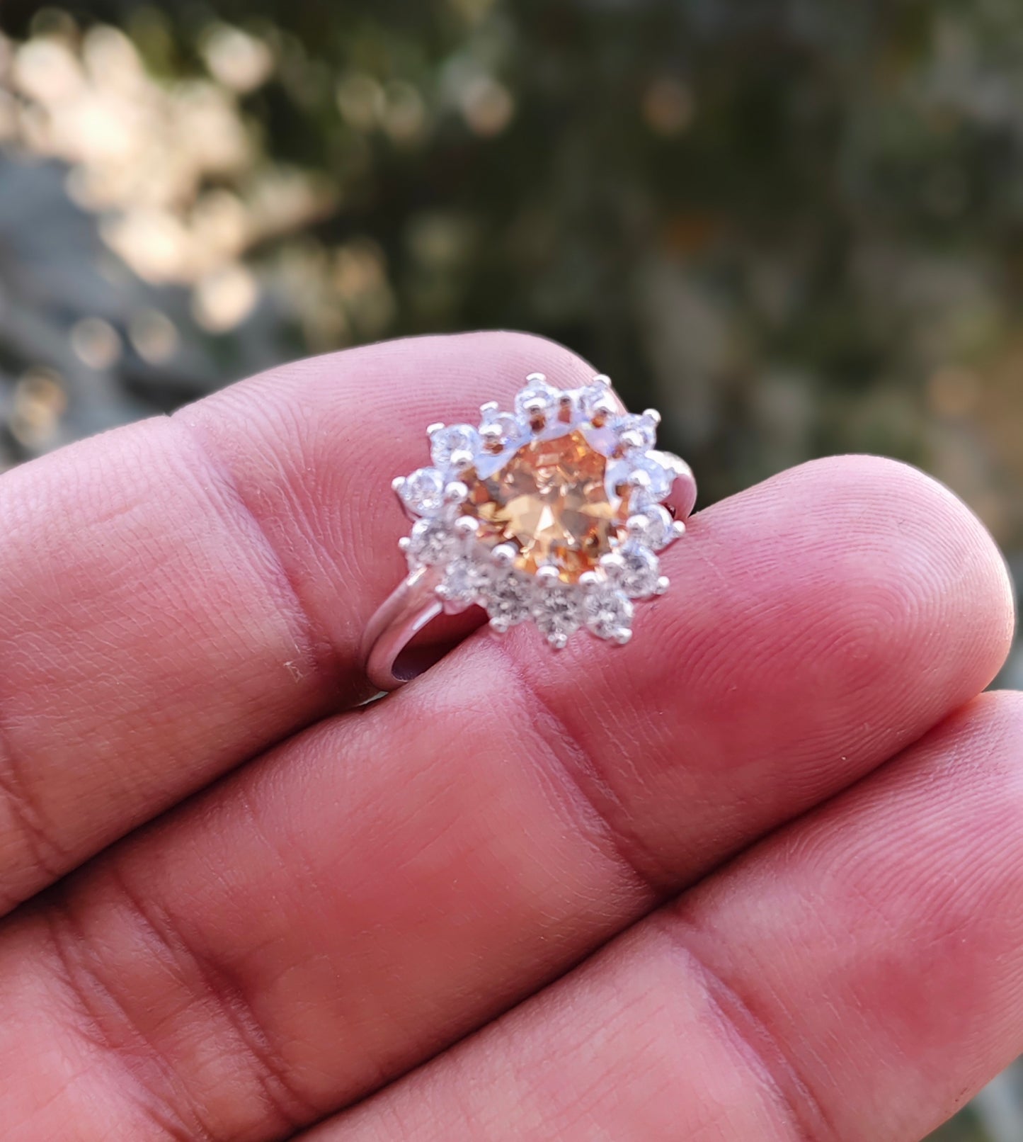 Zircon Ladies Ring