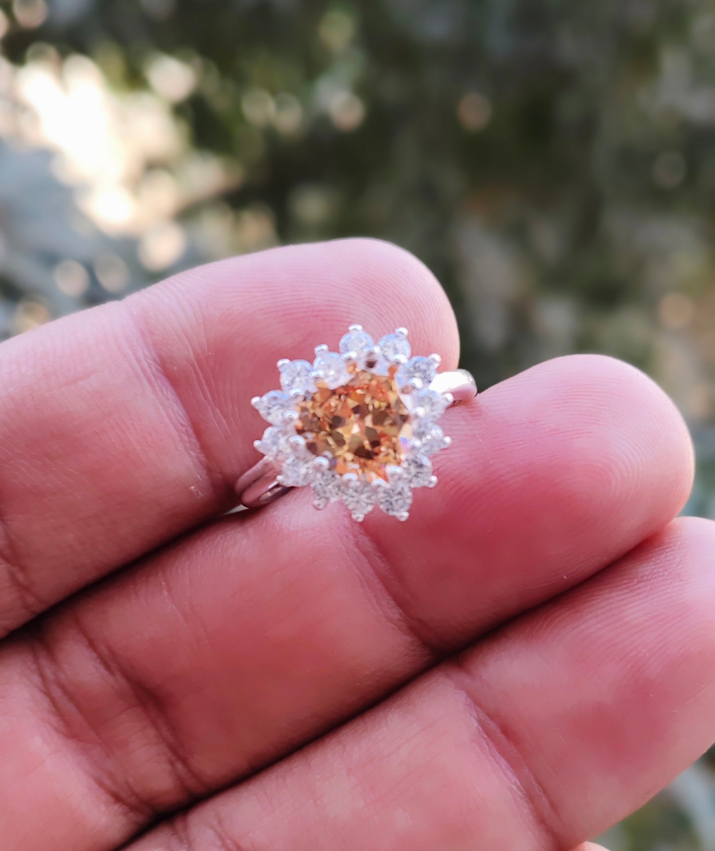 Zircon Ladies Ring