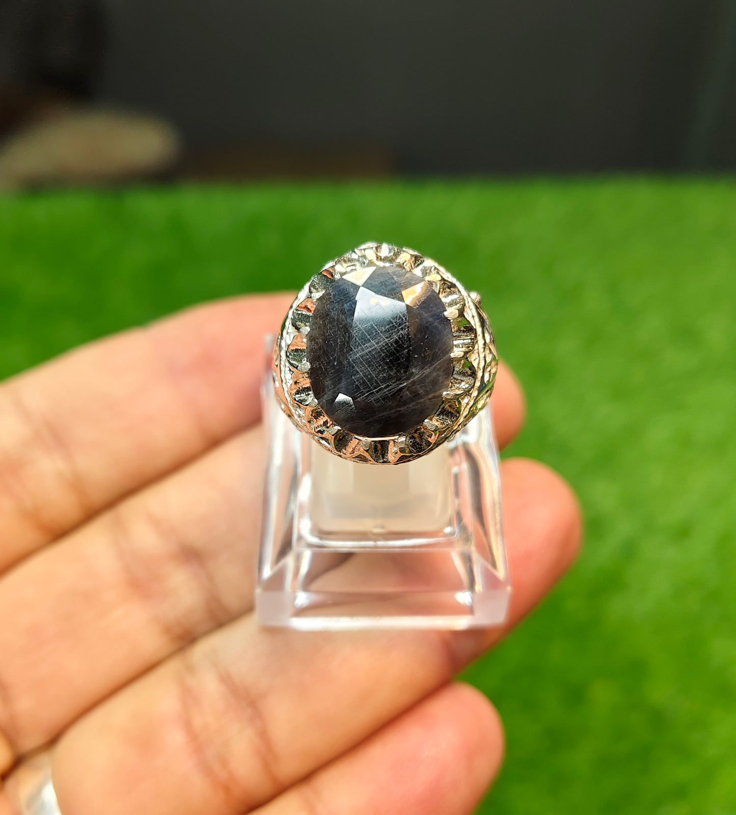 Kashmiri Neelam Ring