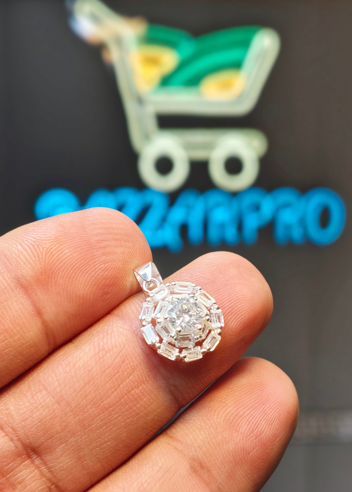 Moissanite Pendent