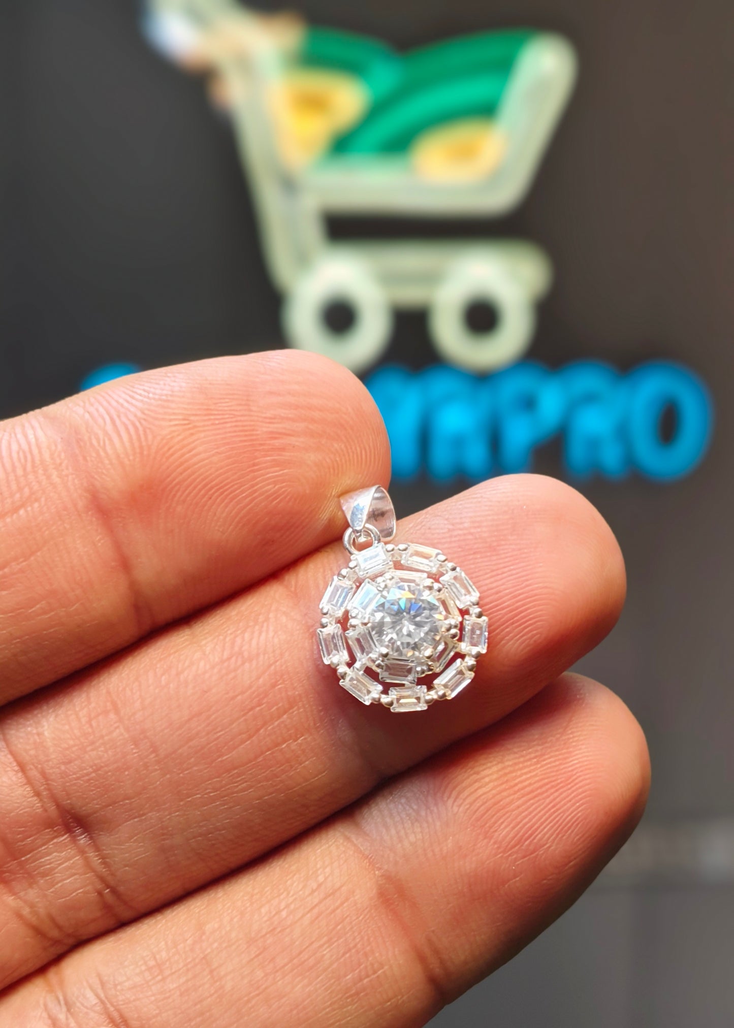 Moissanite Pendent