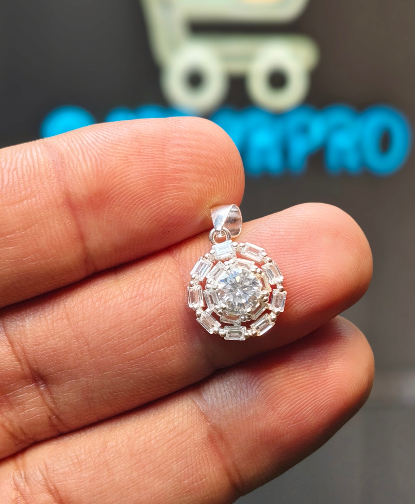 Moissanite Pendent