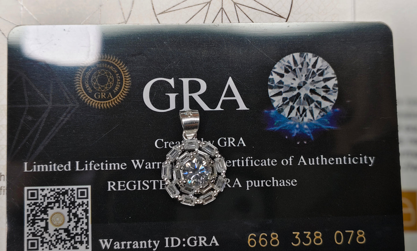 Moissanite Pendent