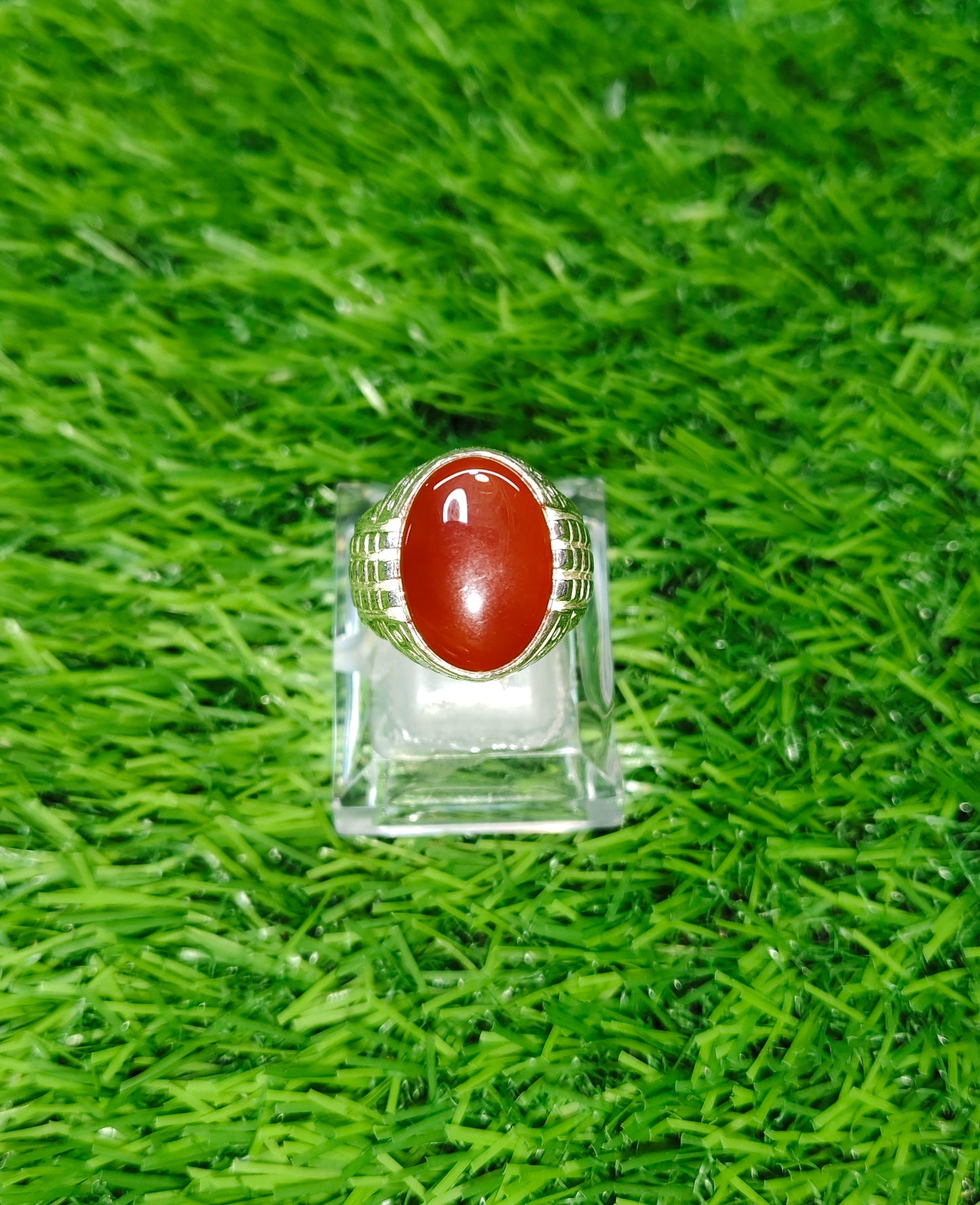 Yamni Aqeeq Ring