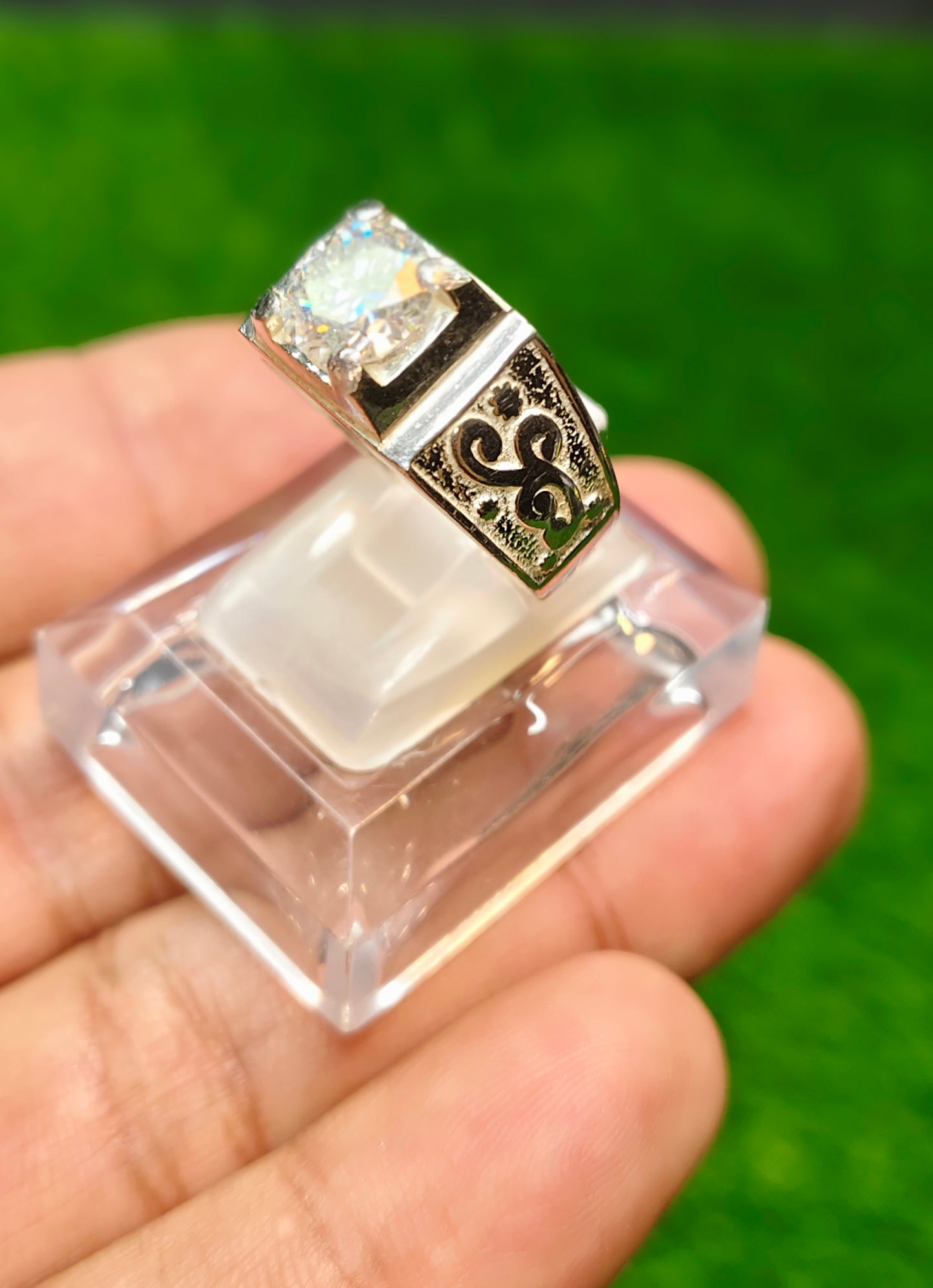 Moissanite Ring