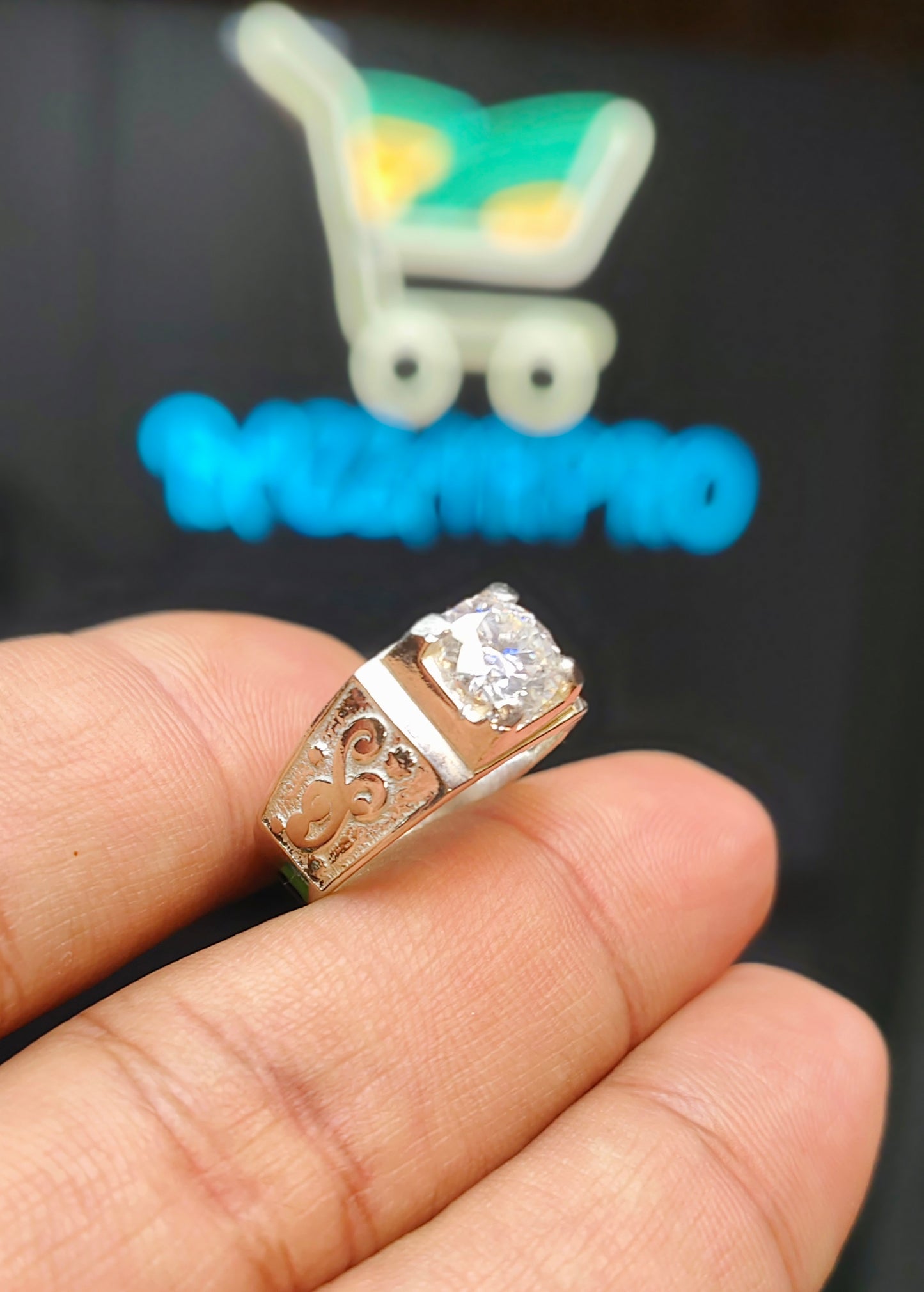 Moissanite Ring