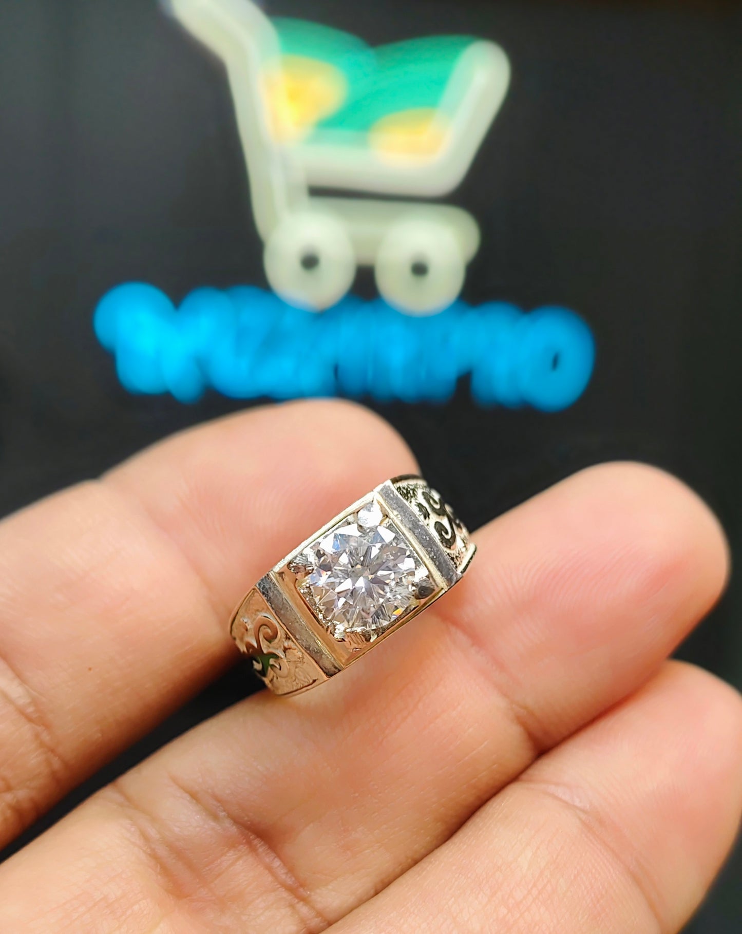 Moissanite Ring