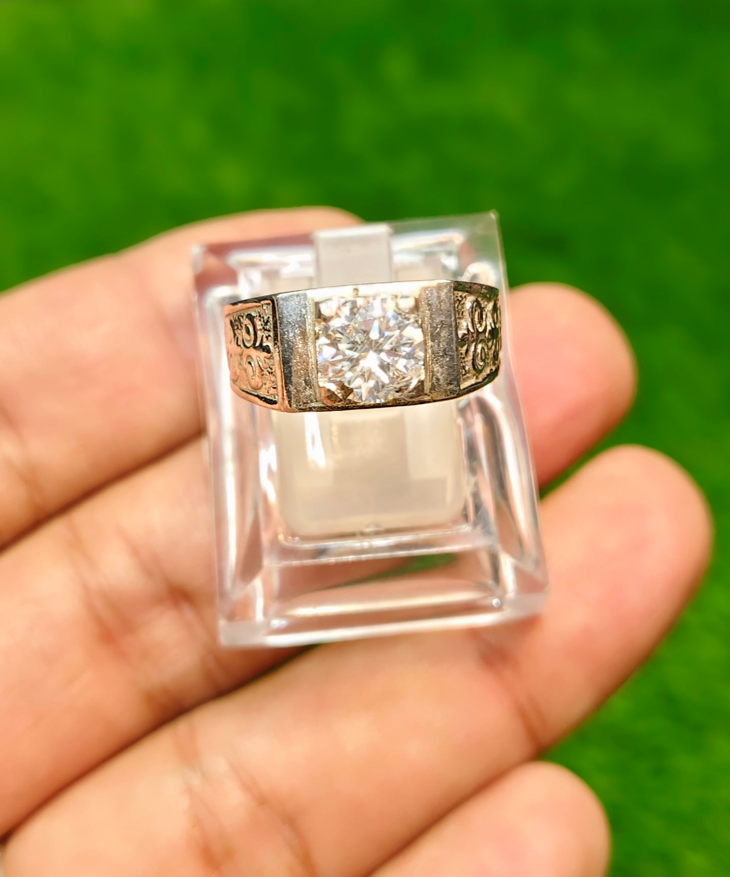 Moissanite Ring