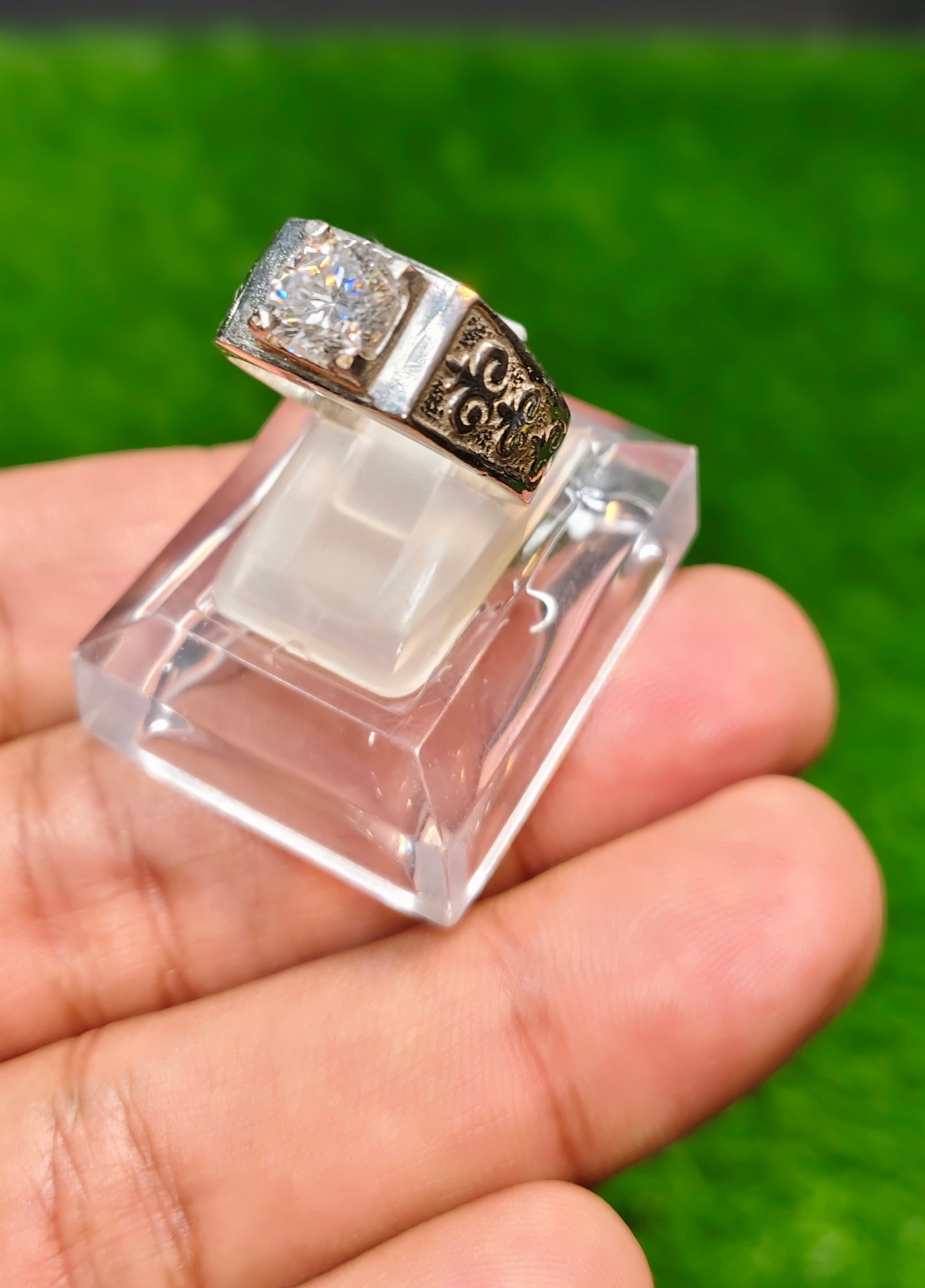 Moissanite Ring