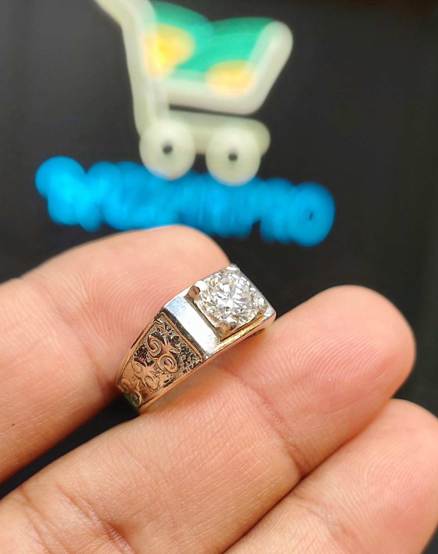 Moissanite Ring