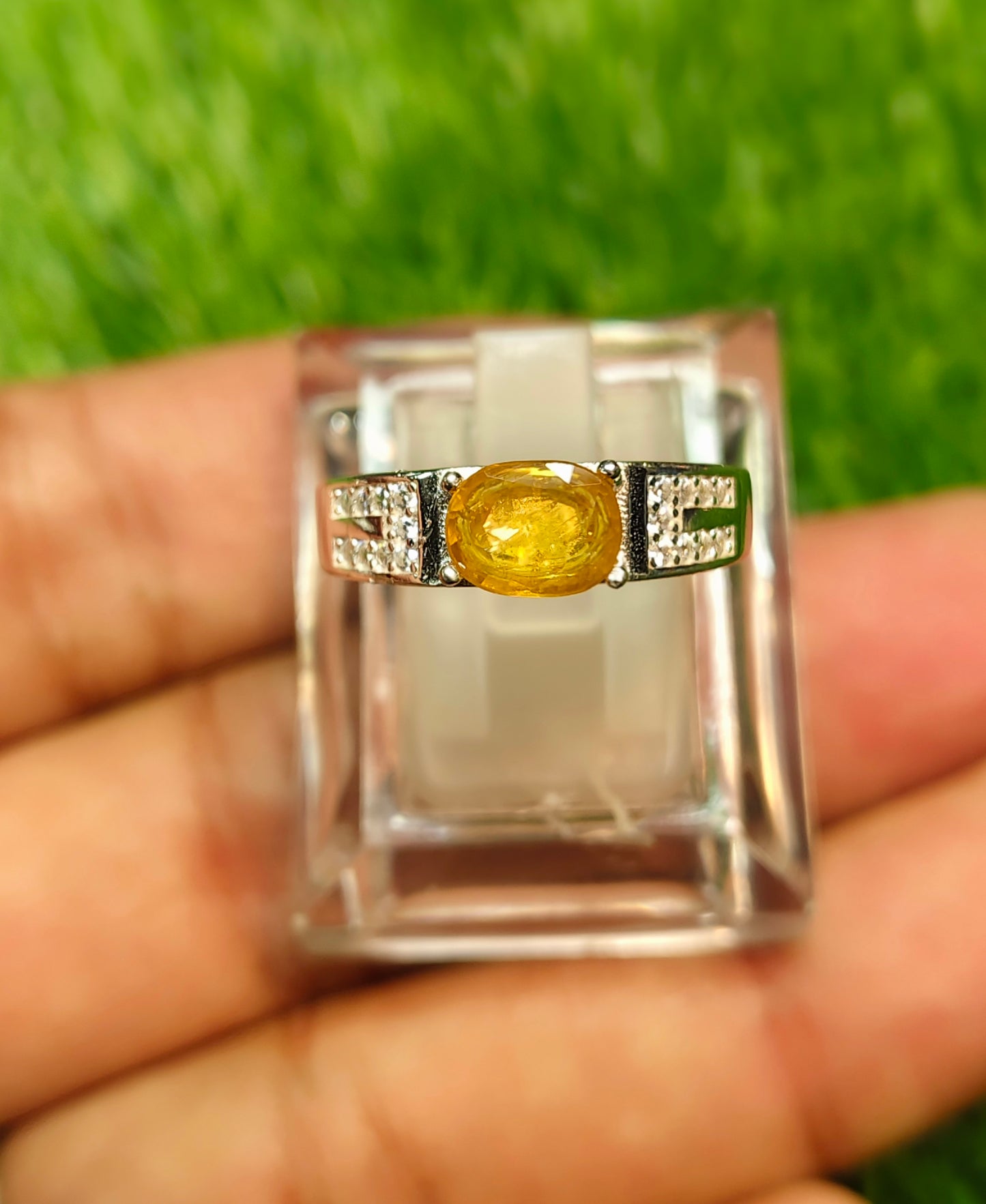 Ceylon Pukhraj Ring