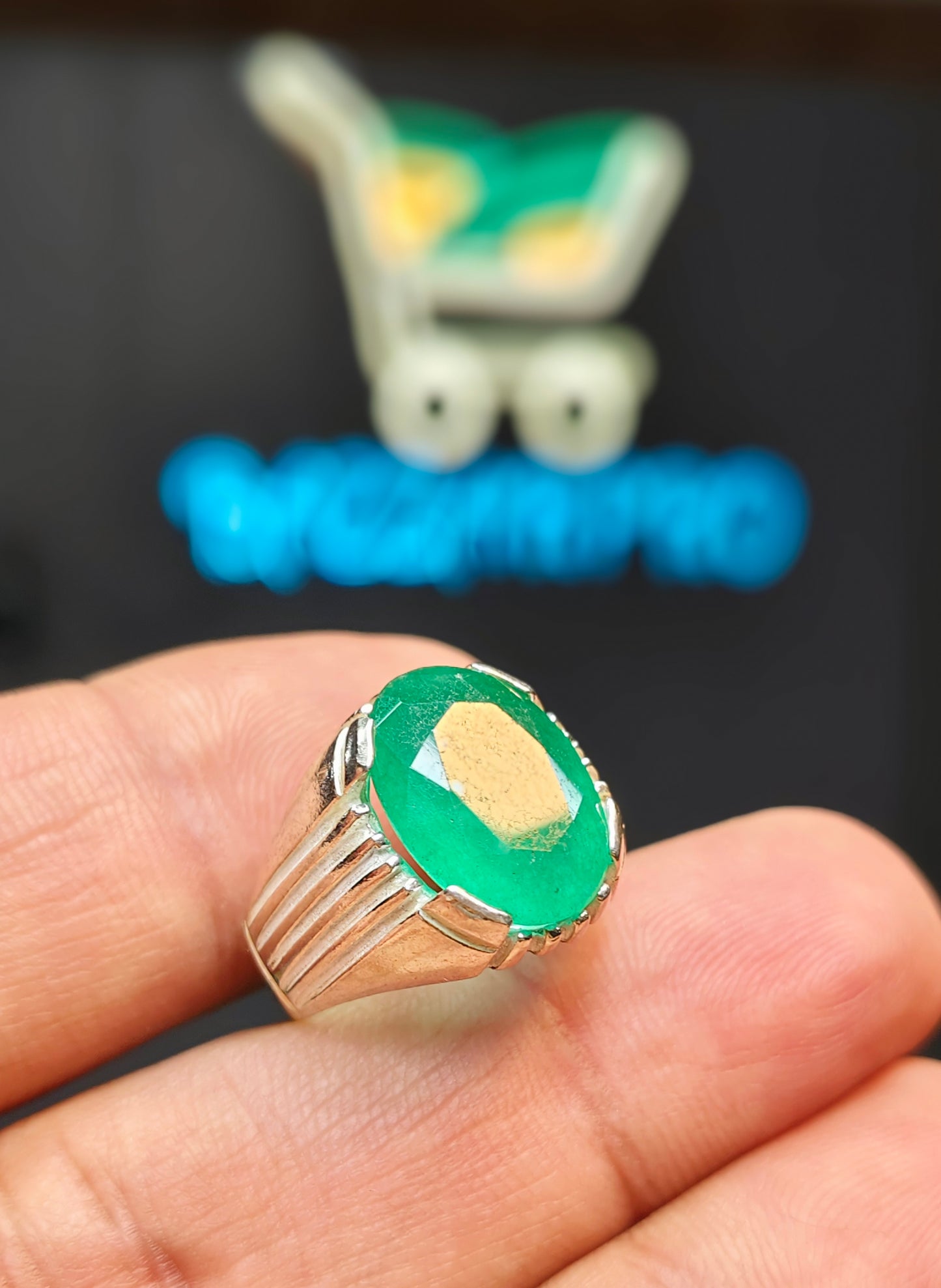 Sabaz Panna Ring