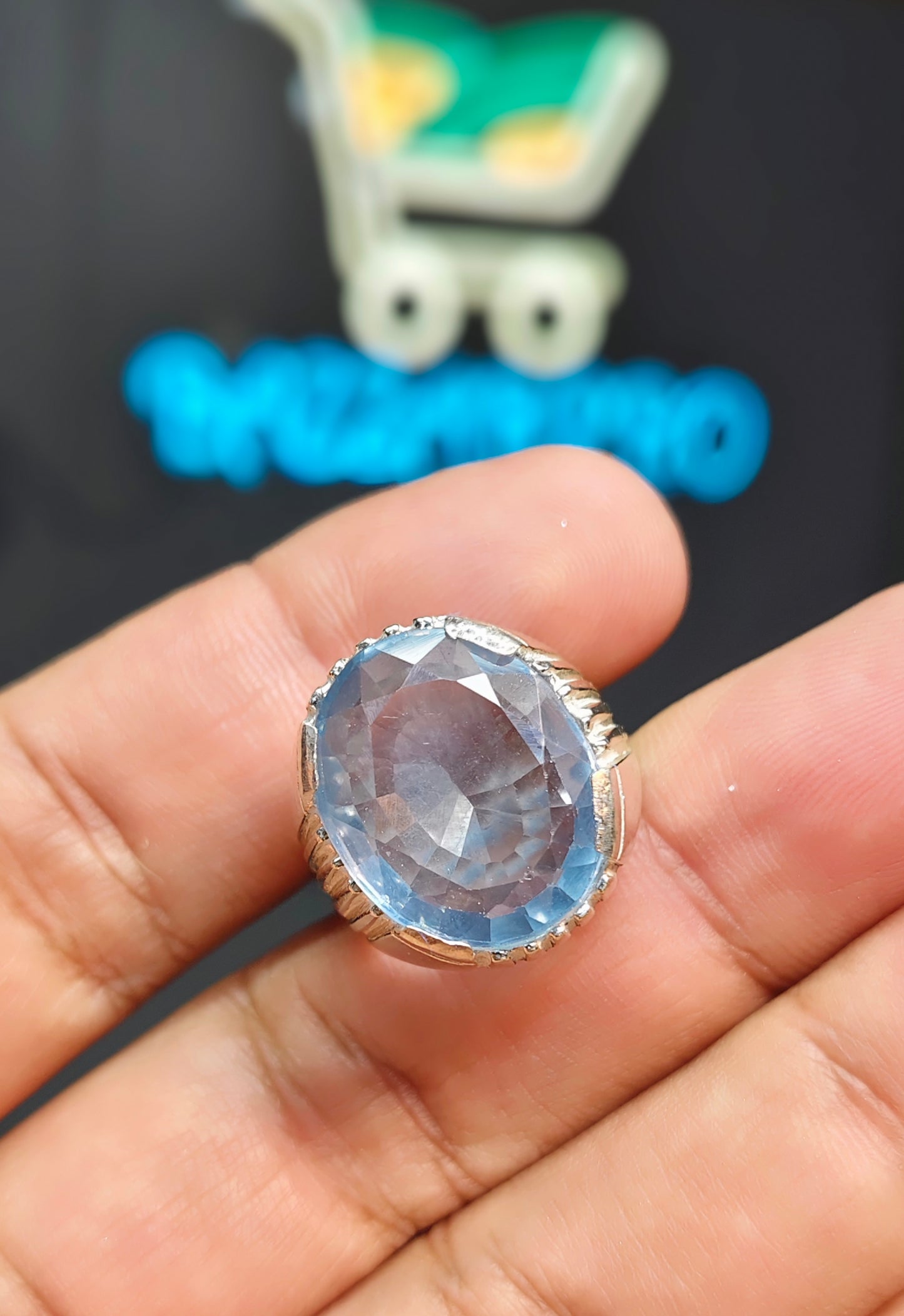 Blue Topaz Ring