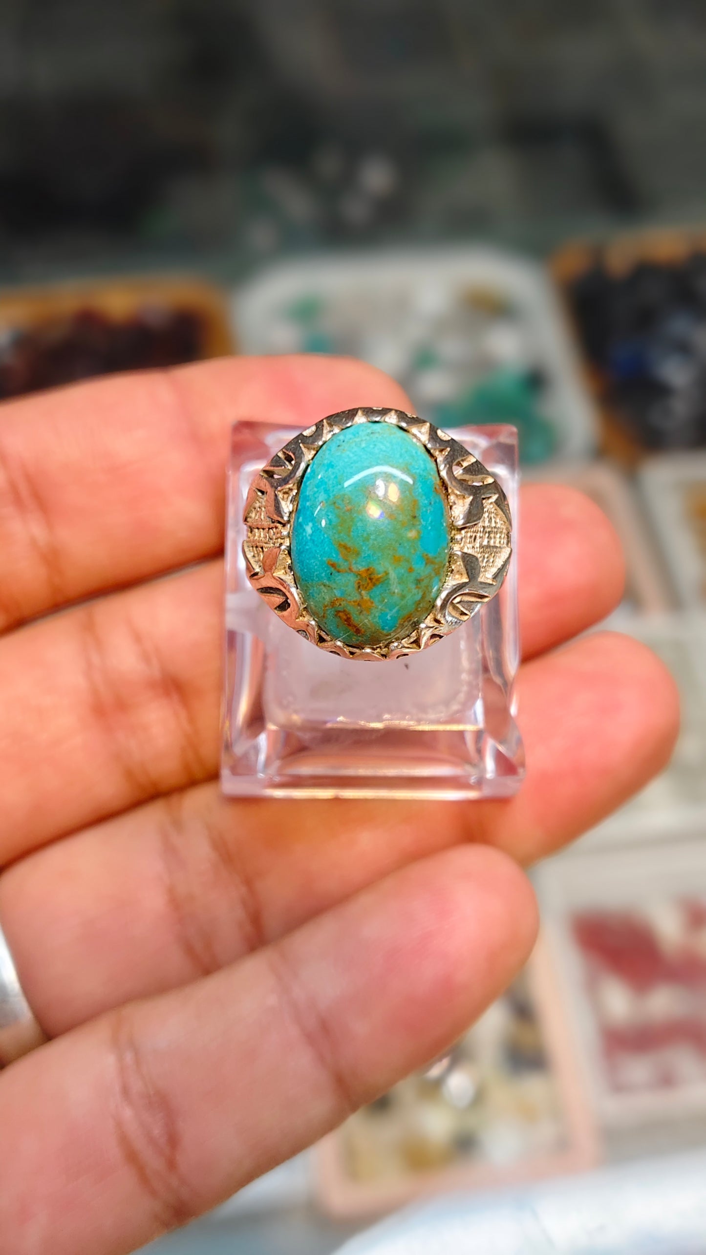 Hussani Feroza Ring