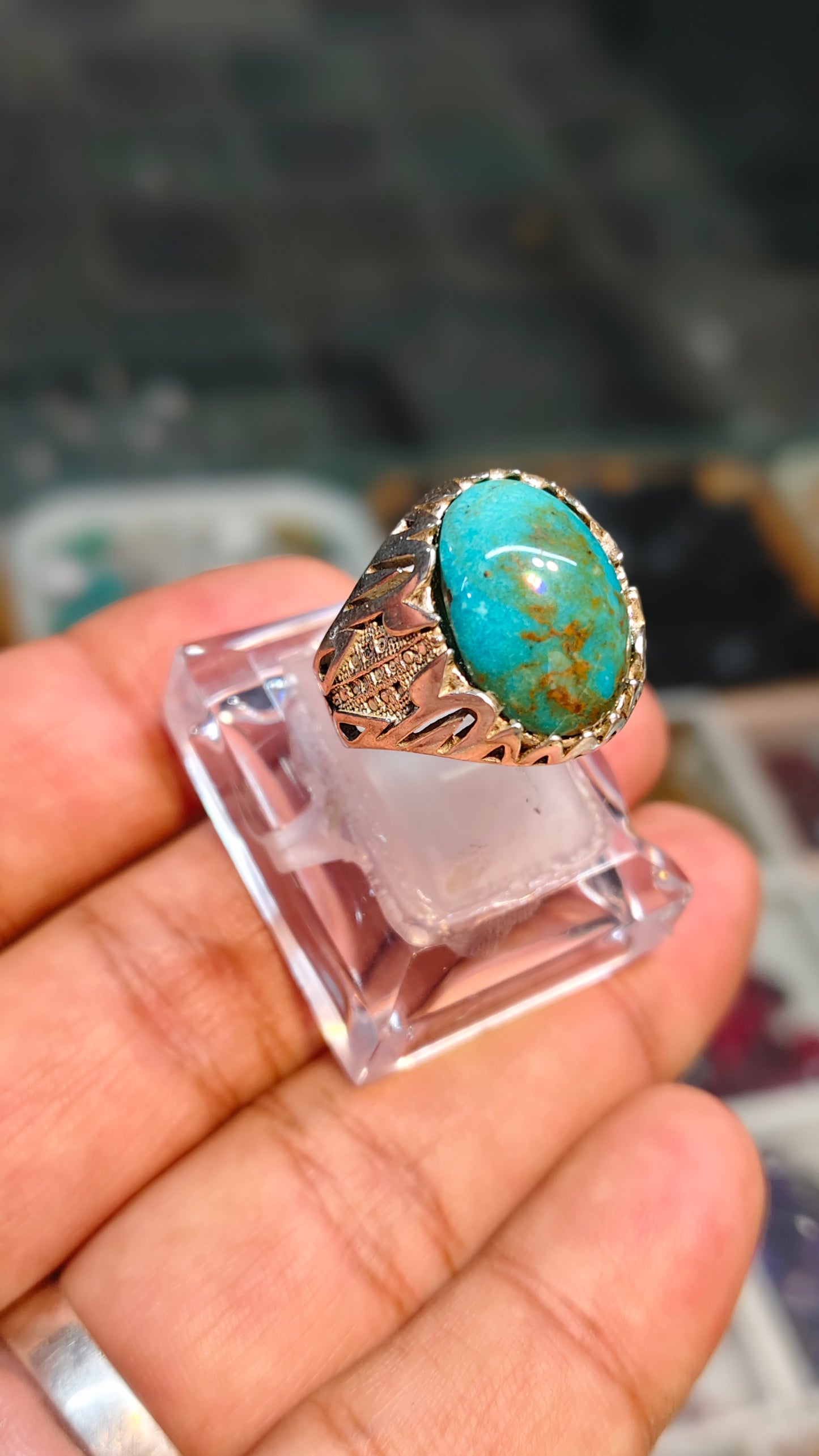 Hussani Feroza Ring