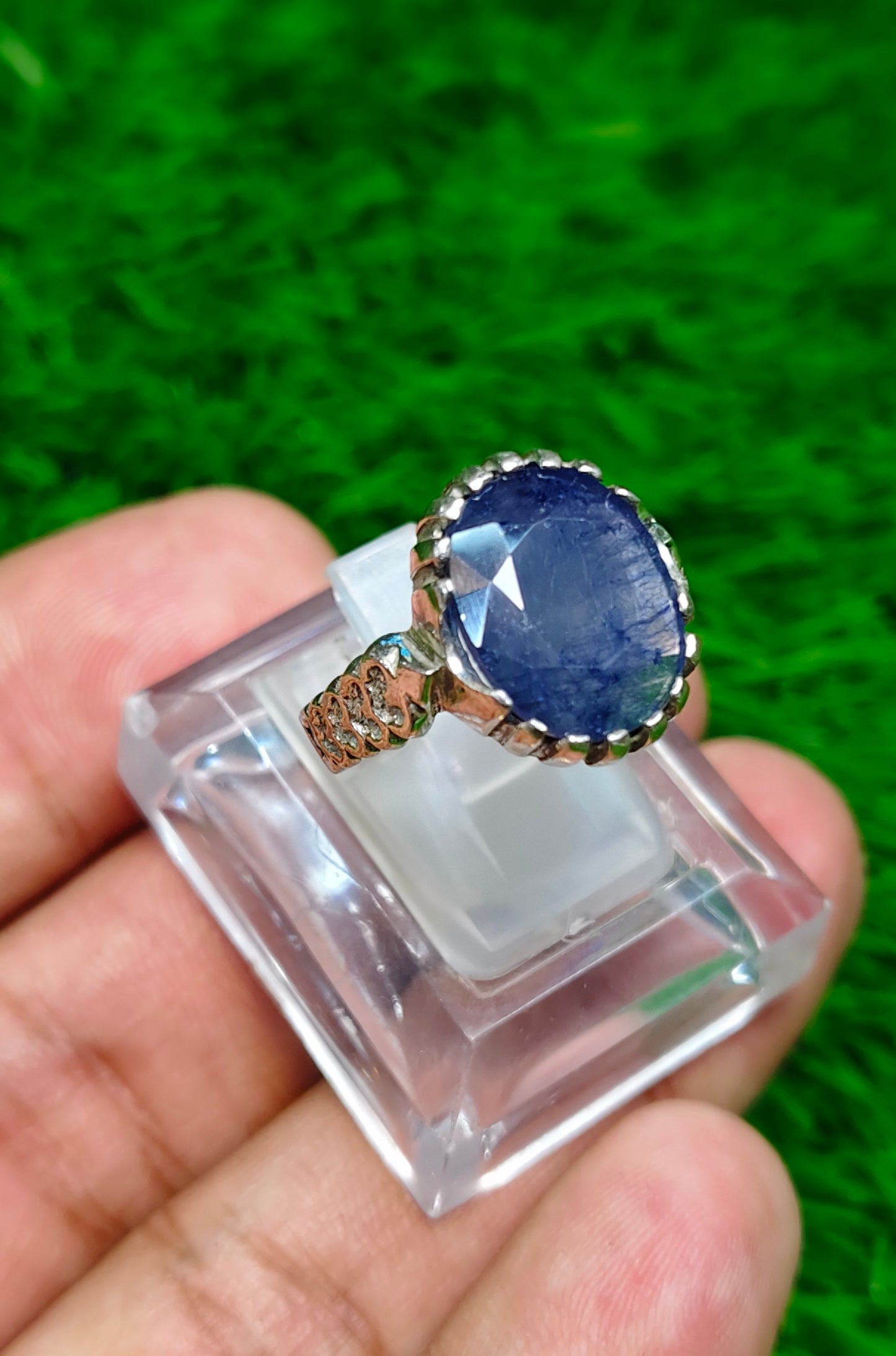 African Neelam Ring