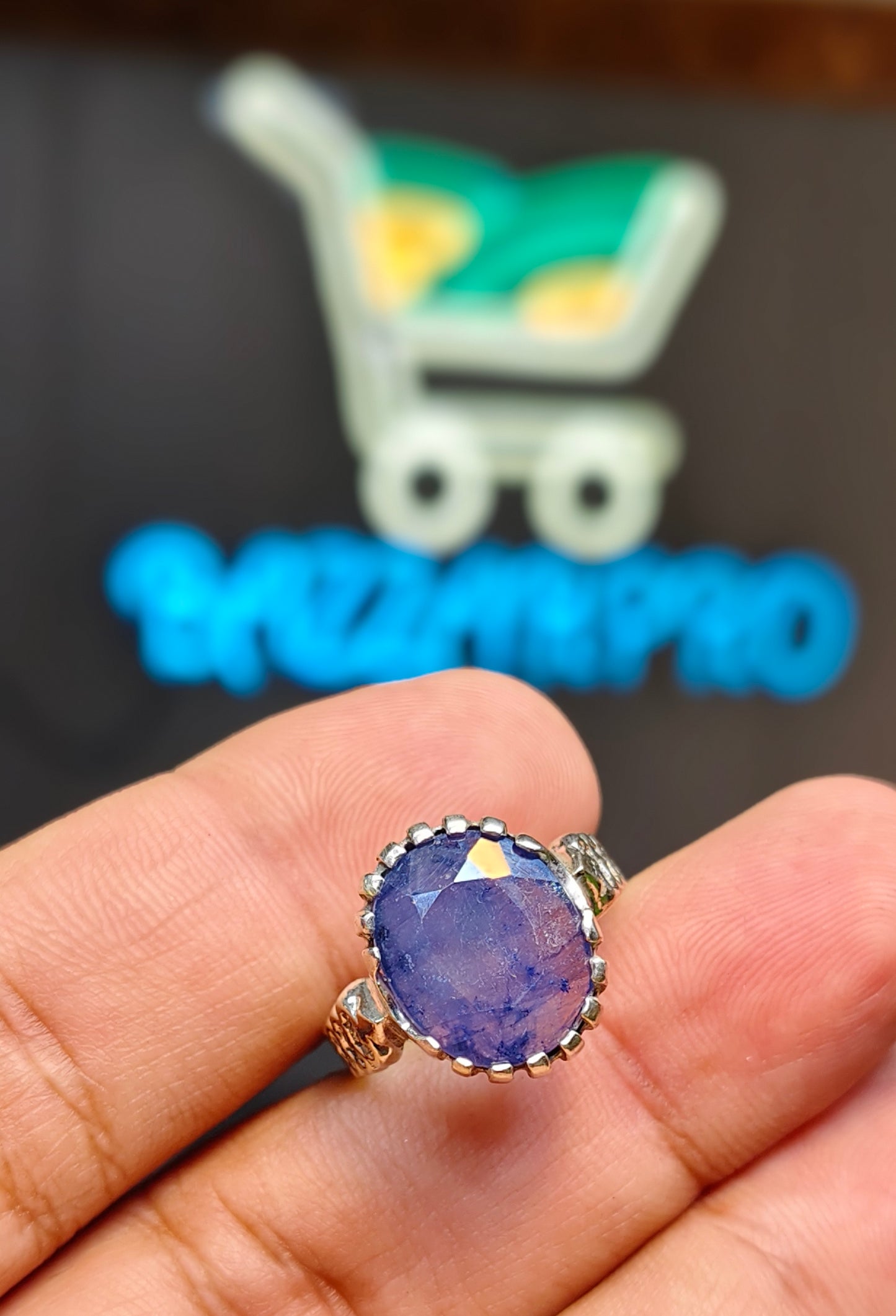 African Neelam Ring