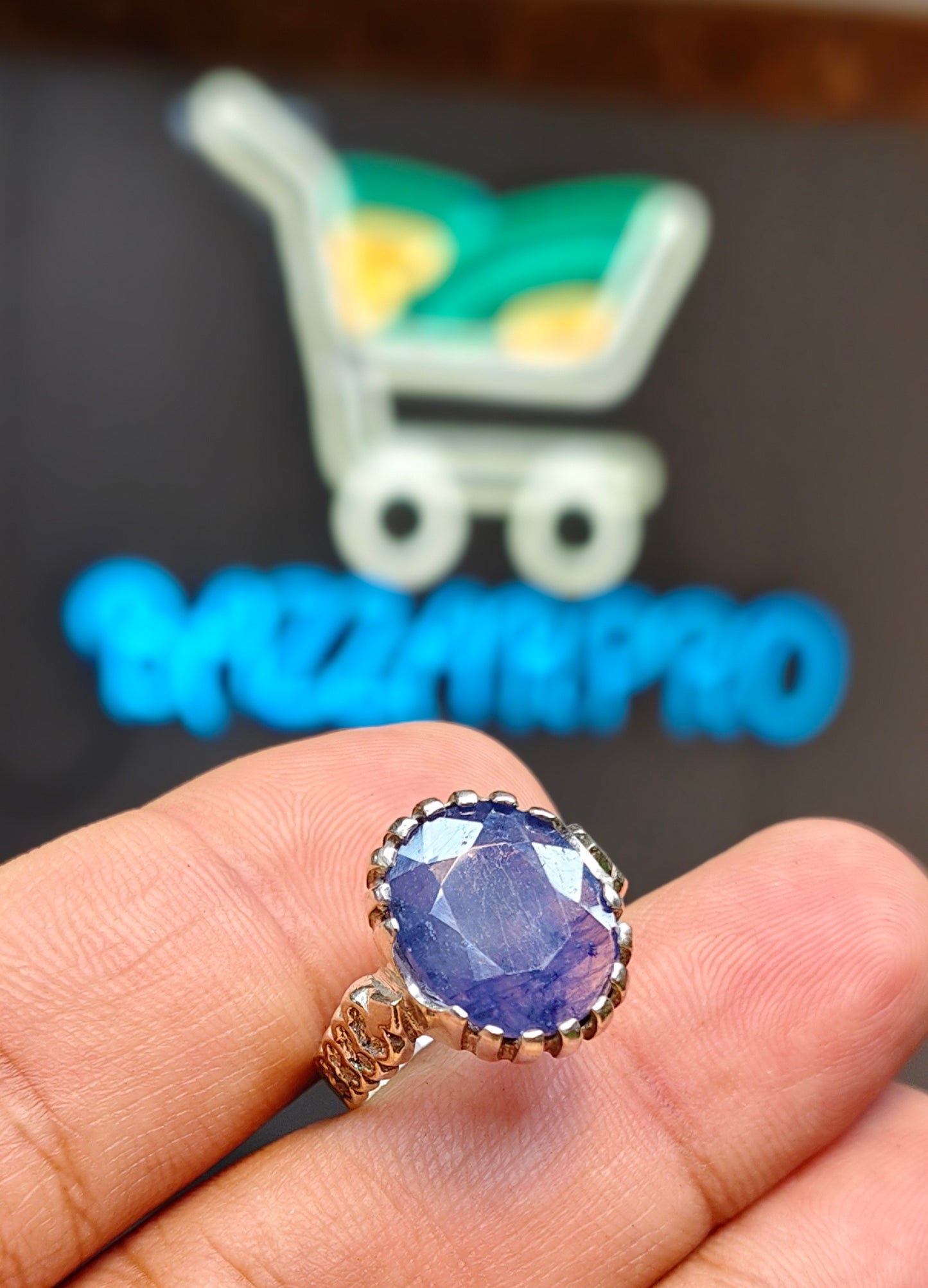 African Neelam Ring