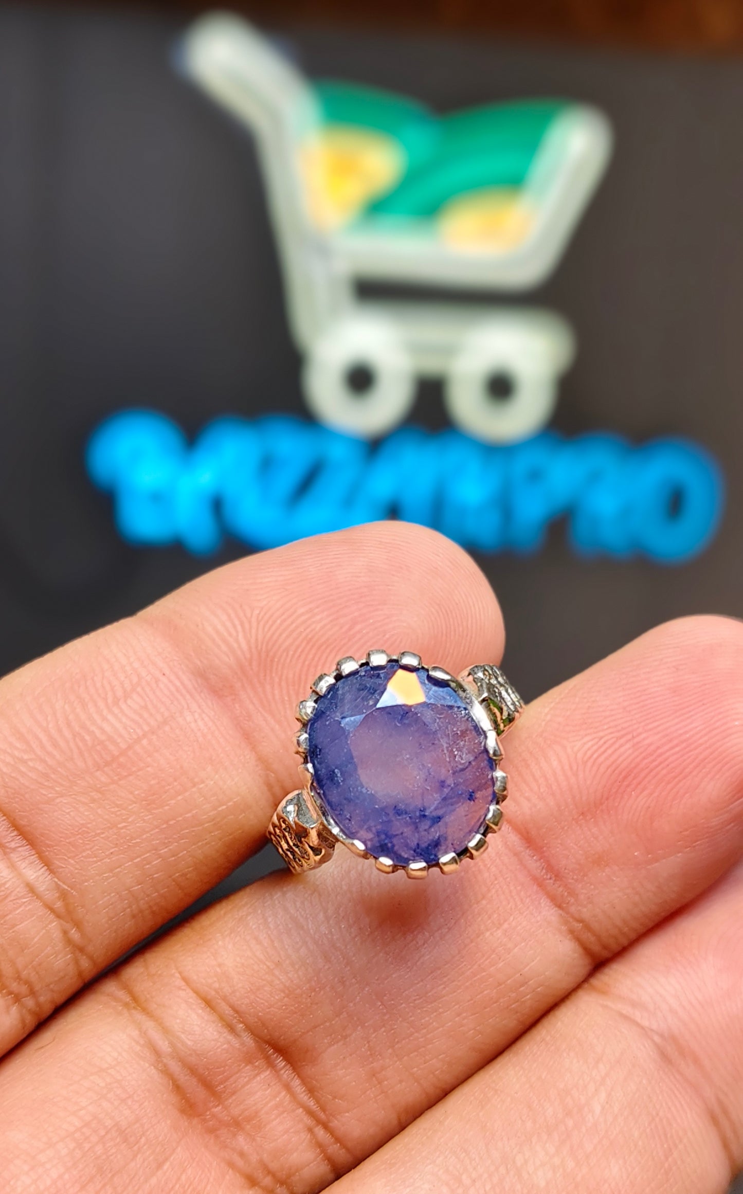 African Neelam Ring
