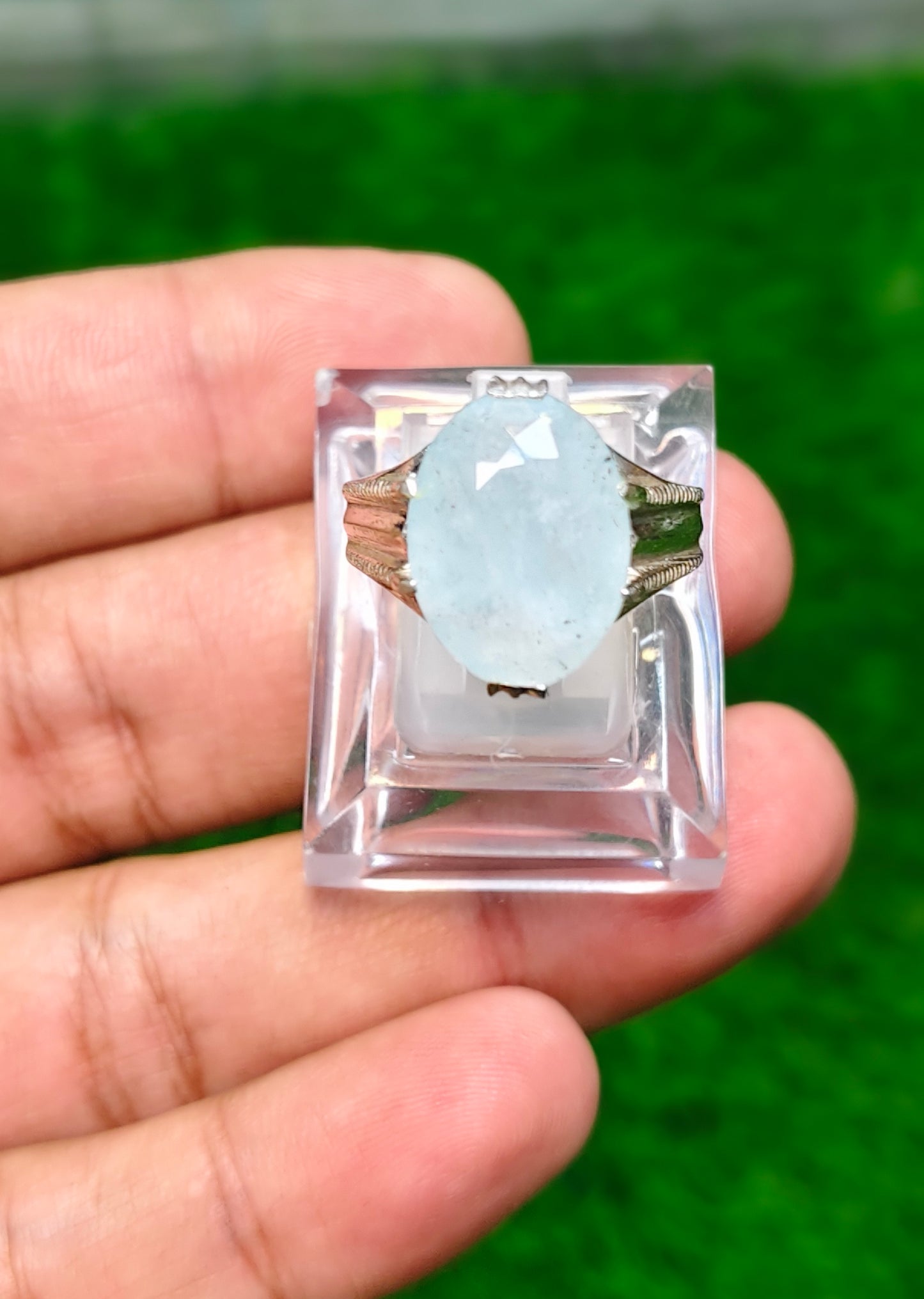 Premium Quality Aquamarine Ring
