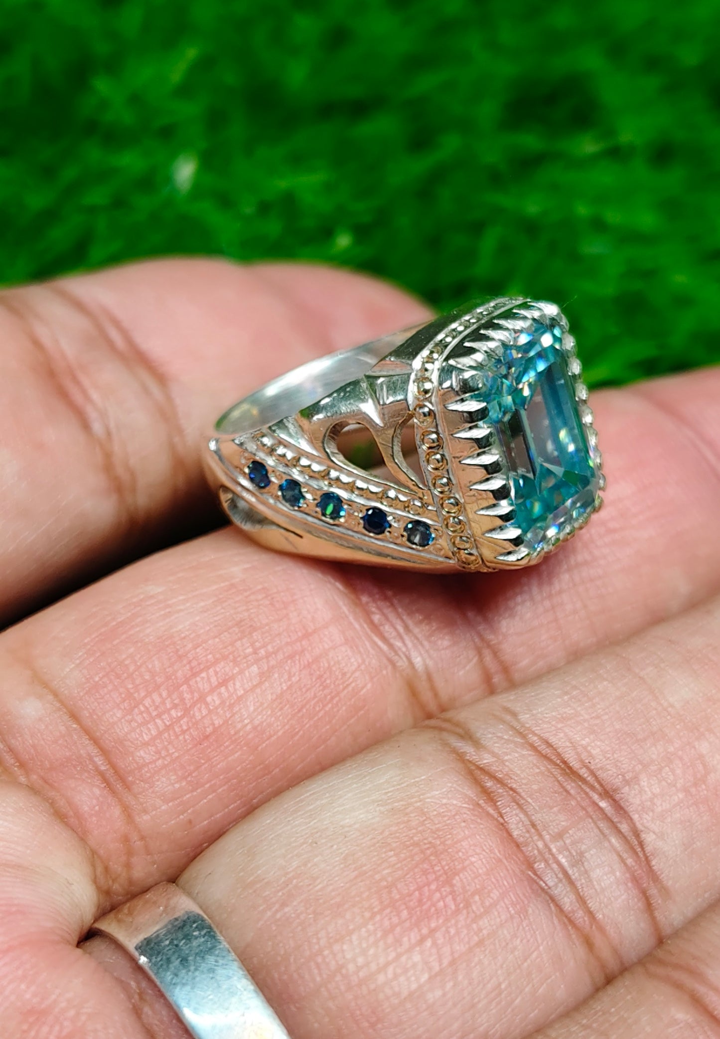 White Moissanite Diamond