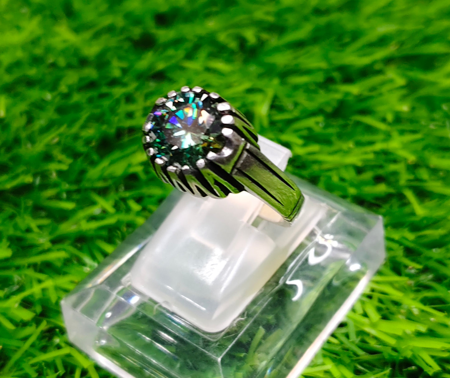 Green Moissanite Diamond