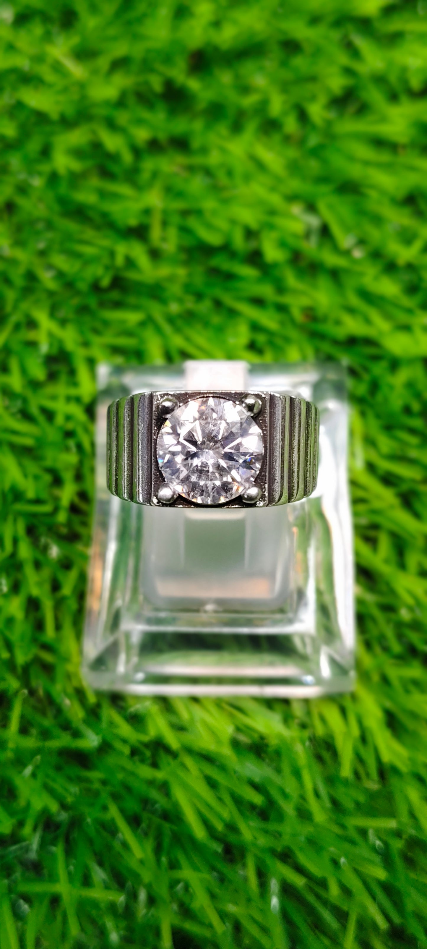 White Moissanite Diamond
