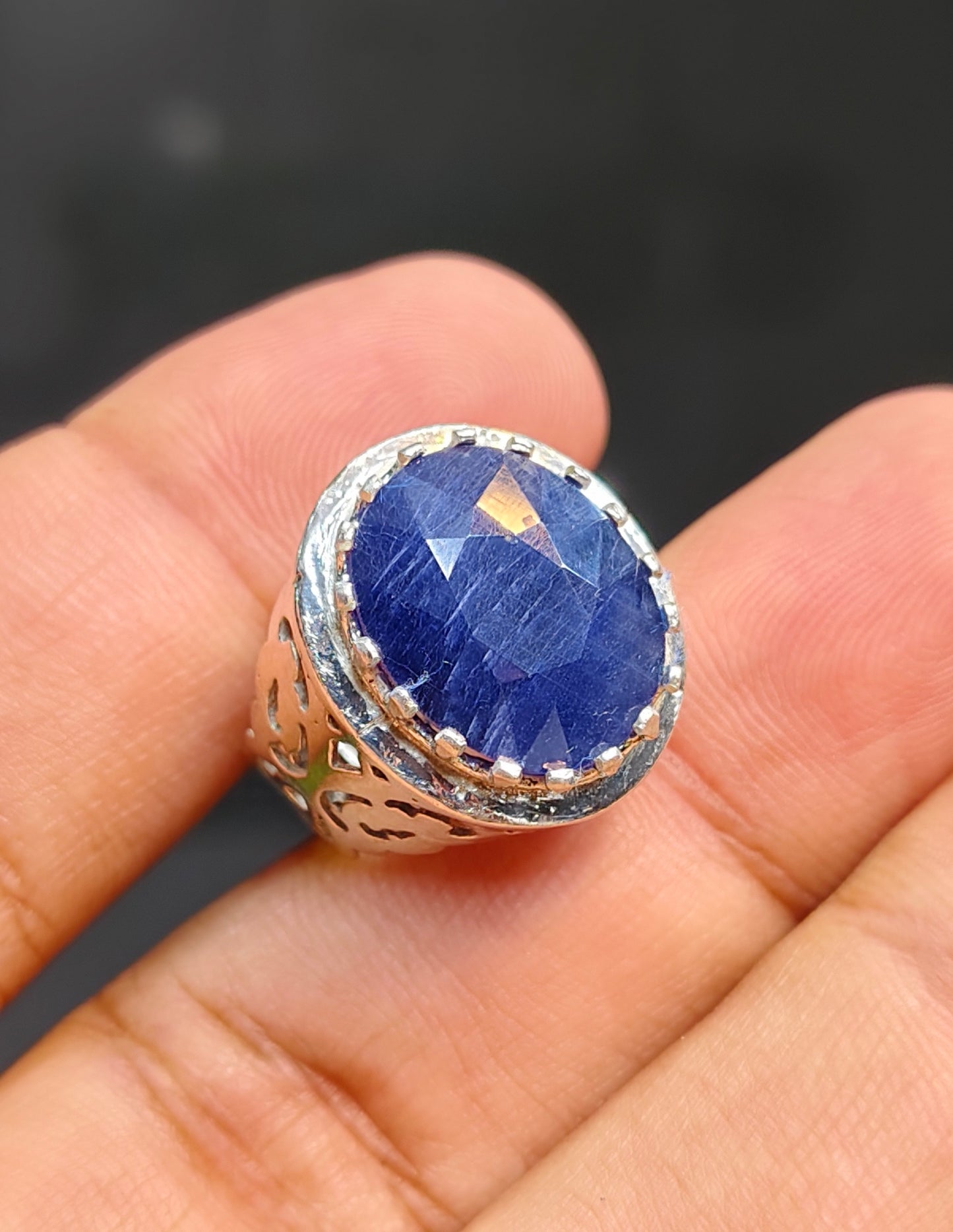 Premium Quality Neelam Ring