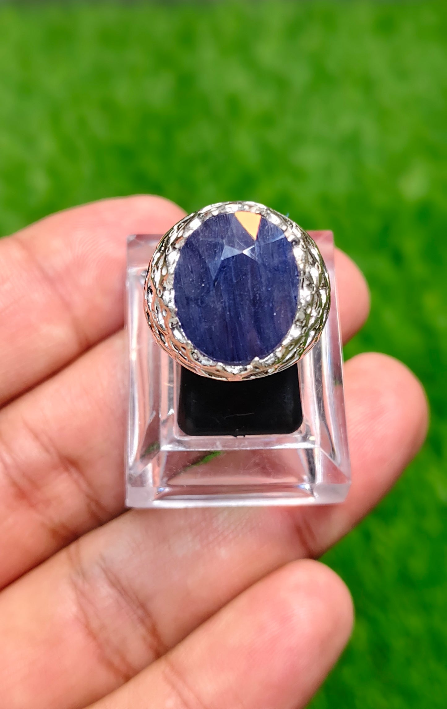 Premium Quality Neelam Ring