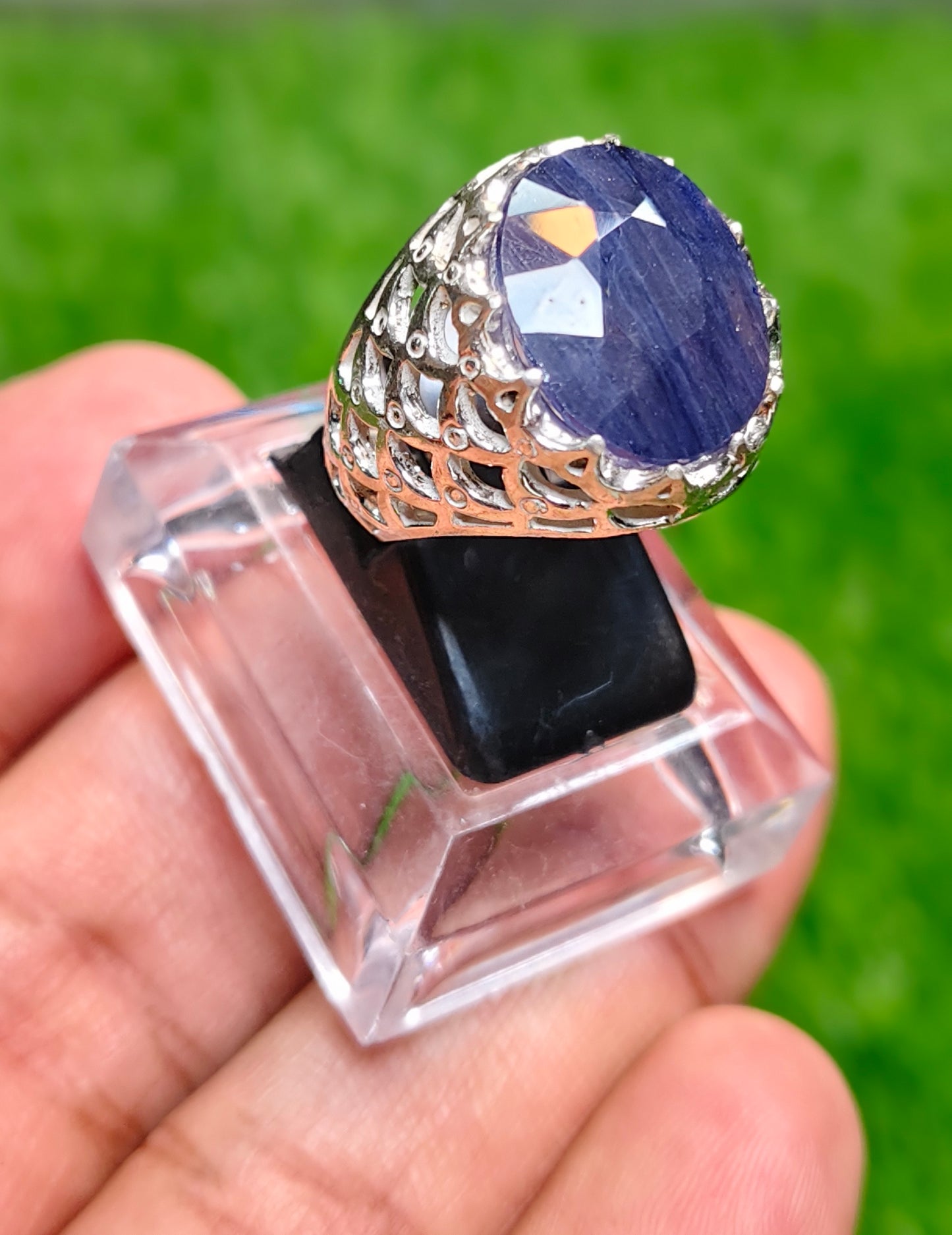 Premium Quality Neelam Ring
